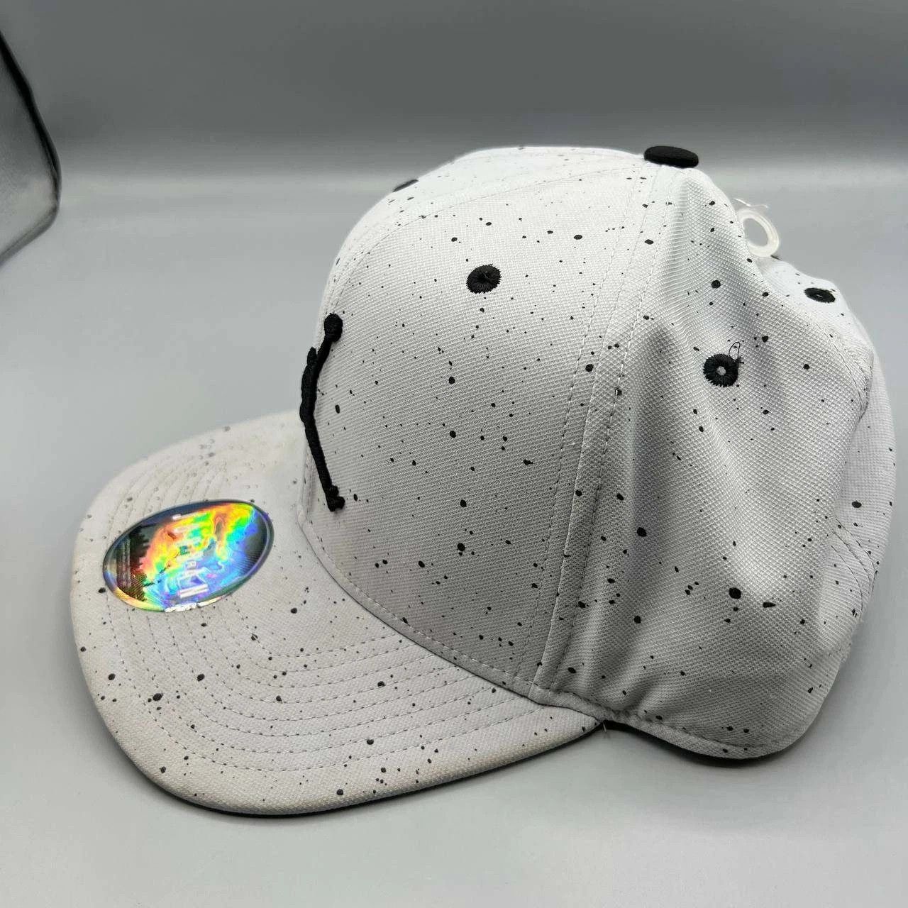 Jordan Brand Air Jordan Hat Men Speckled Print Nike Air Snap Back Cap Size ONE SIZE - 3 Thumbnail