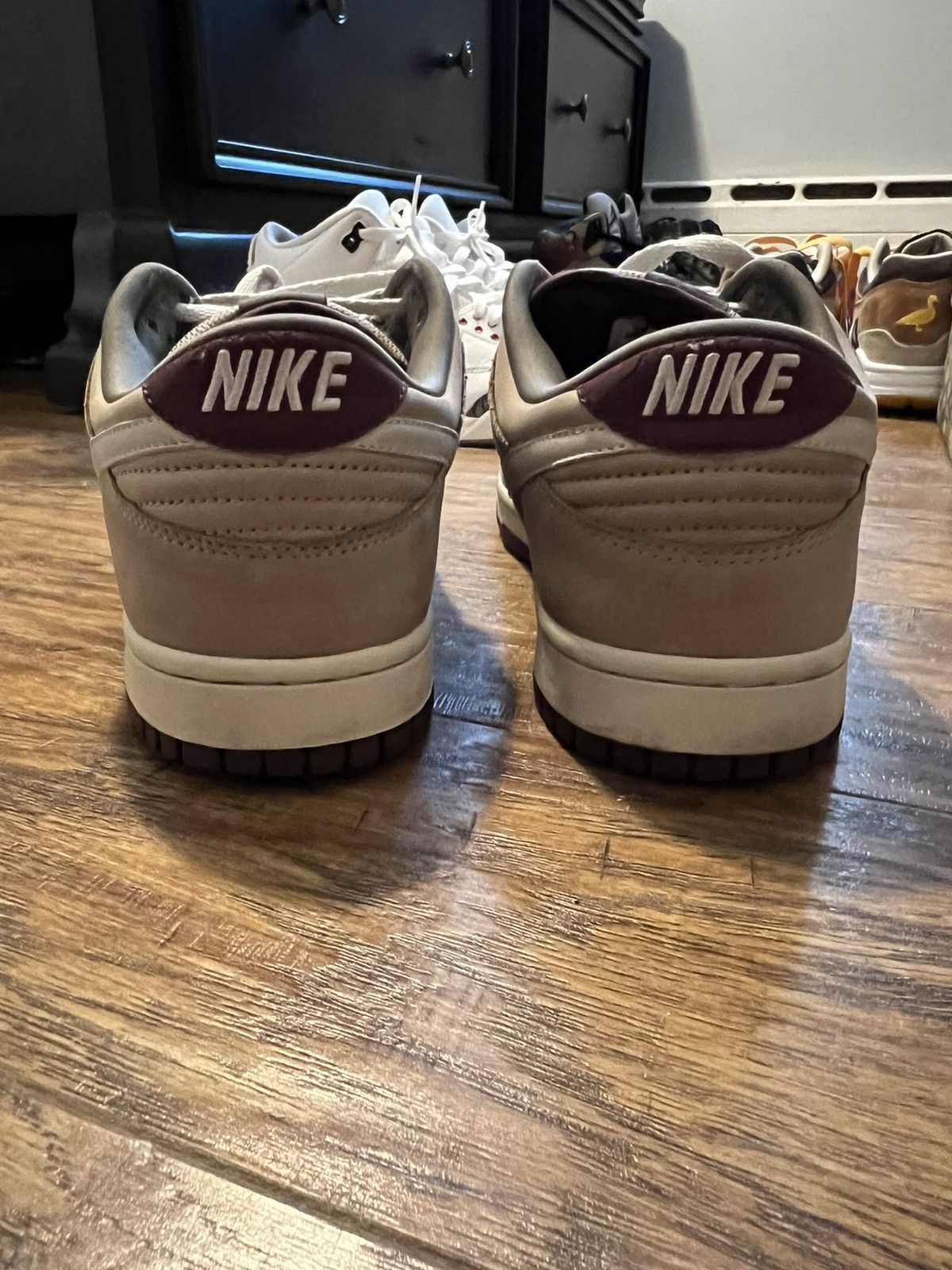 Nike 2008 Nike Dunk Low SB 6.0 ‘Khaki’ Size US 9.5 / EU 42-43 - 6 Thumbnail