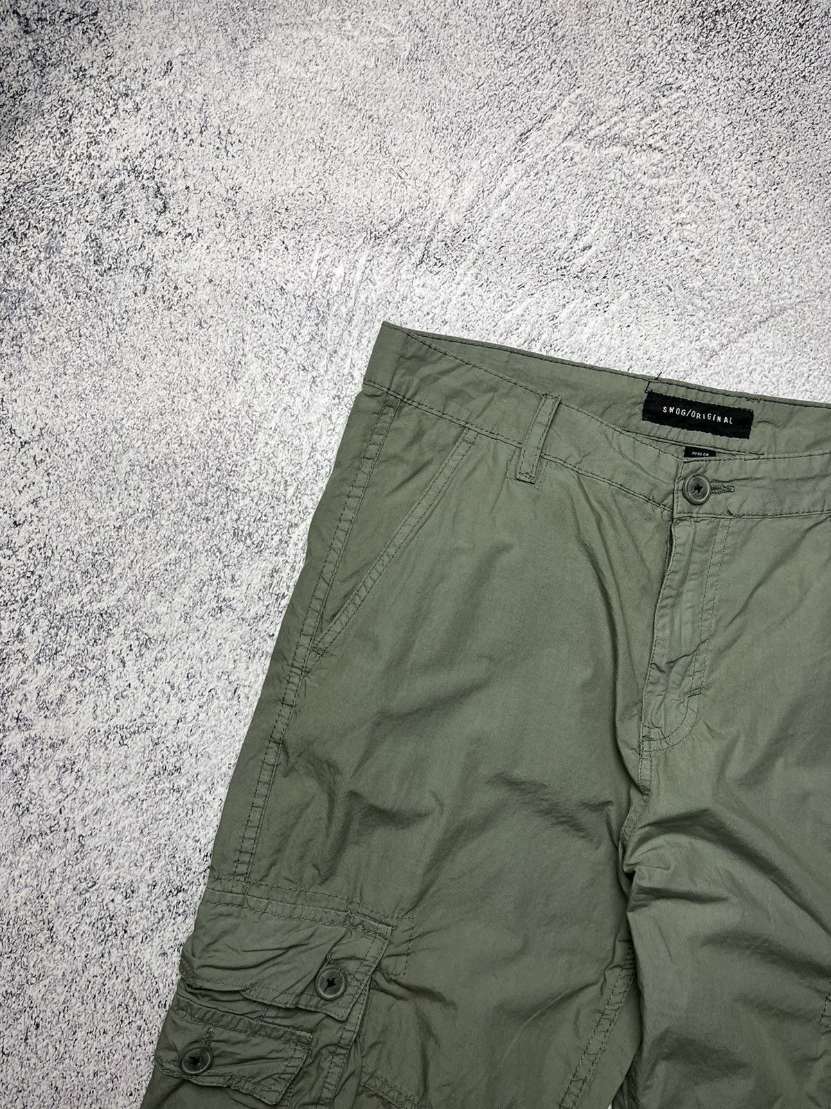 Other VINTAGE JAPANESE STYLE MULTI POCKET MILITARY CARGO PANTS Size US 34 / EU 50 - 3 Thumbnail