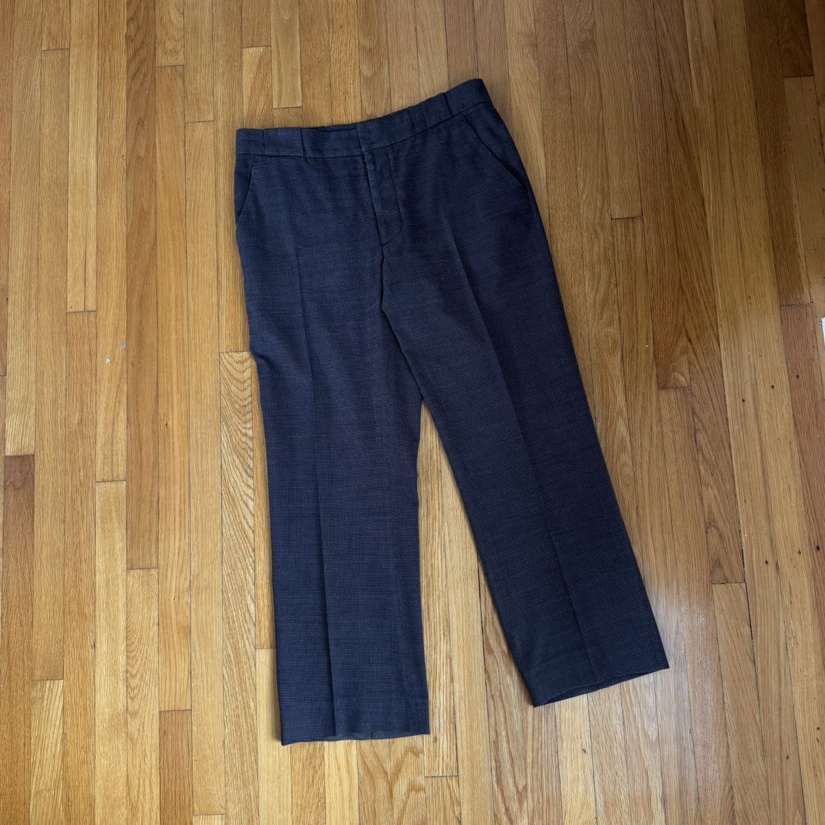 Maison Margiela Maison Margiela Pleated Brown Trousers. Size US 34 / EU 50 - 4 Thumbnail