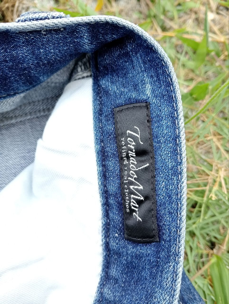 Tornado Mart Vintage Tornado Mart Japan Diatressed Look Jeans Size US 33 - 6 Thumbnail