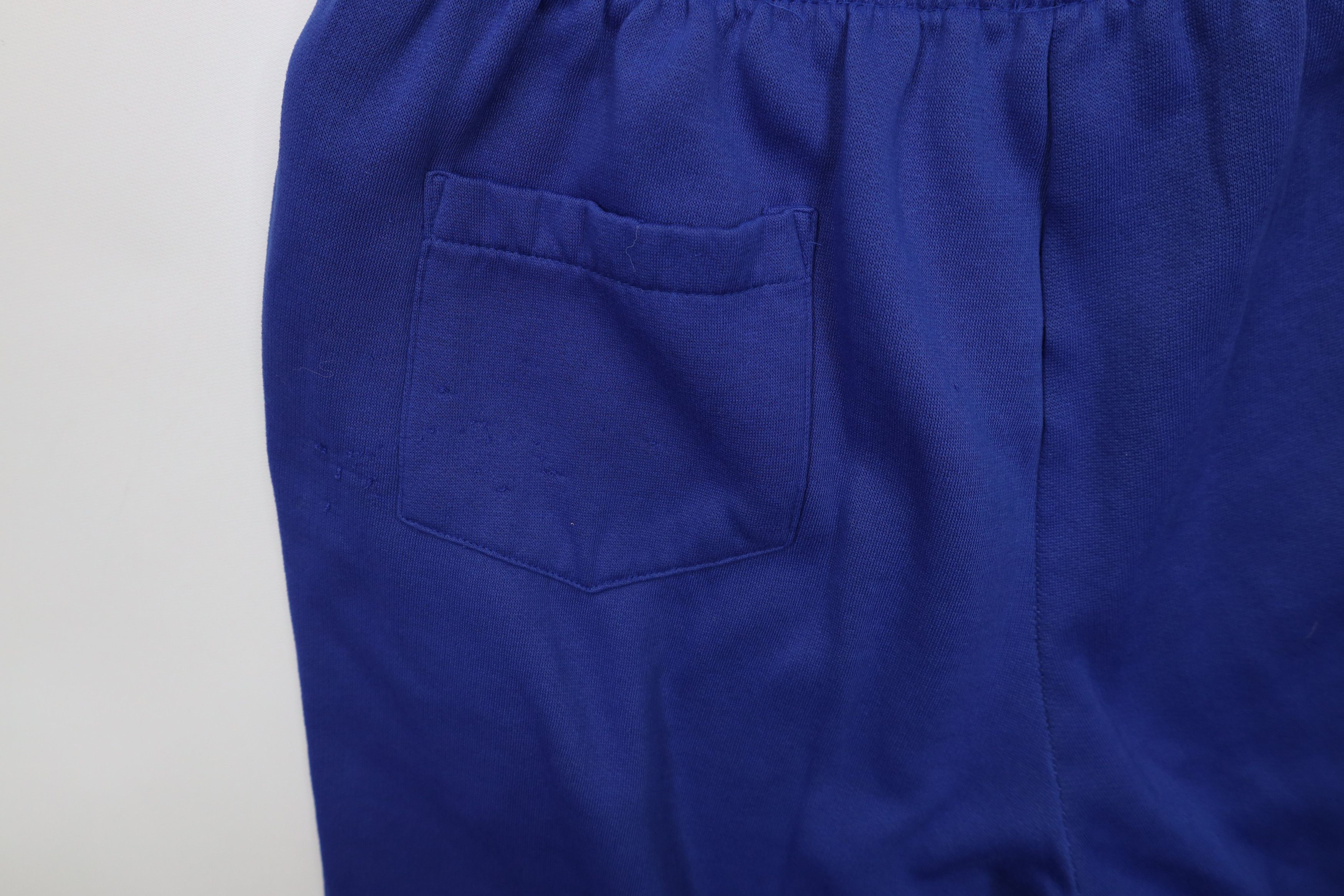 Vintage Vintage 90s Streetwear Blank Sweatpants Joggers Pants Blue Size US 36 / EU 52 - 13 Thumbnail