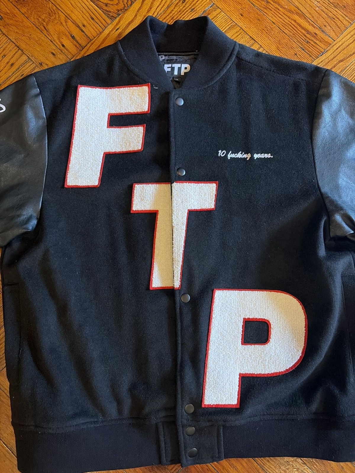 Fuck The Population Ftp 10 Year Anniversary “varsity Jacket” 2020 Size US M / EU 48-50 / 2 - 2 Thumbnail