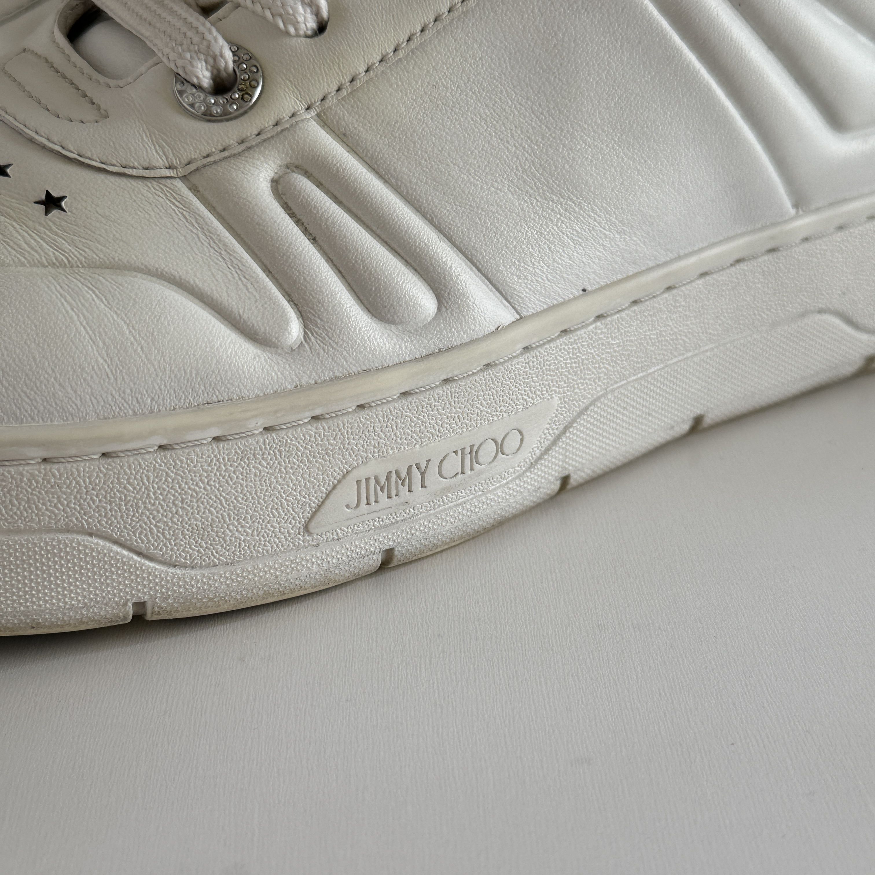 Jimmy Choo Jimmy Choo lace up sneaker (hawaii/F CLF) sz US 8.5 Size US 8.5 / IT 38.5 - 3 Thumbnail