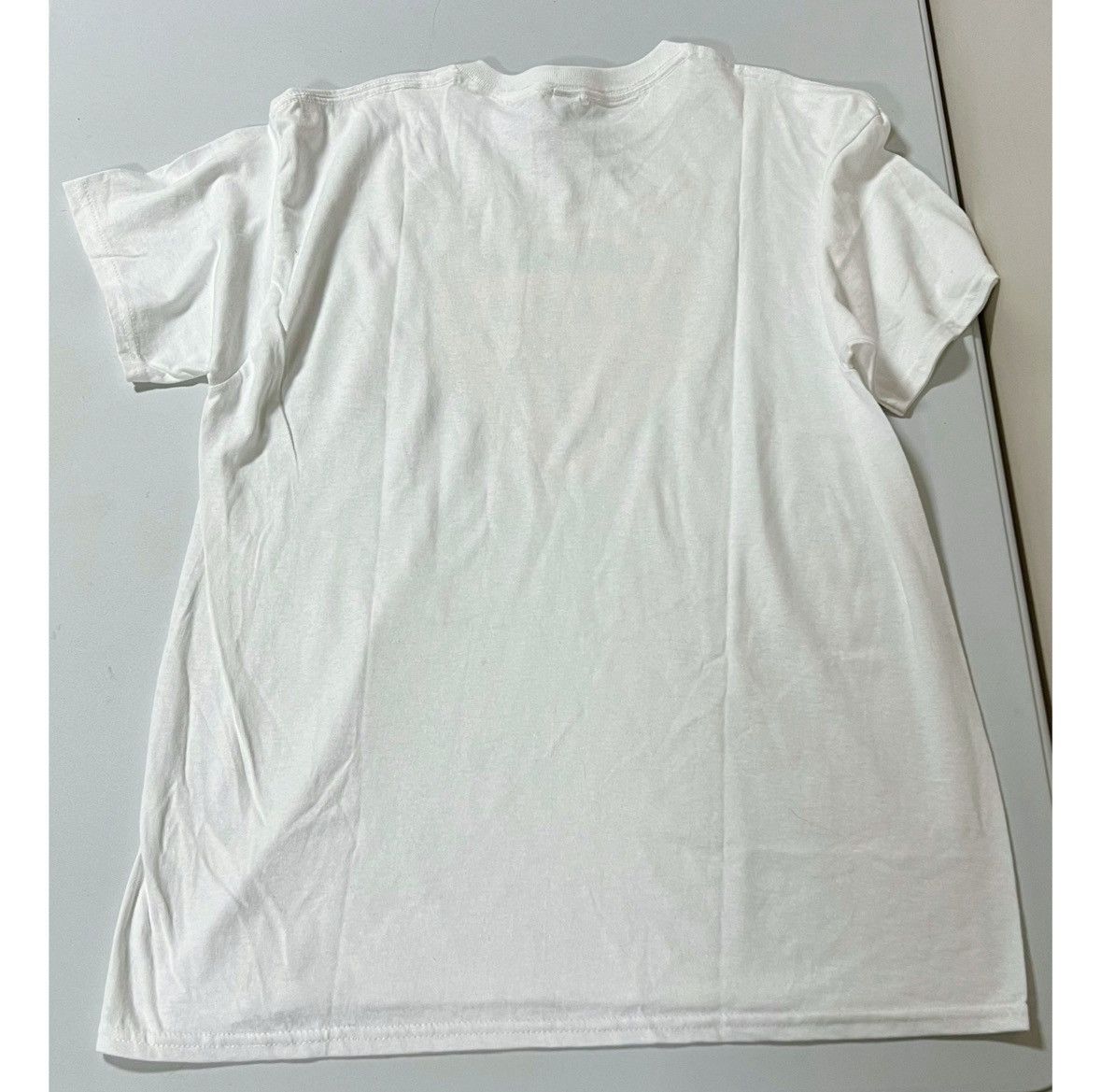 Gildan White ‘If You See Da Police Warn A Brother’ Shirt Tee Size L Size US L / EU 52-54 / 3 - 6 Thumbnail