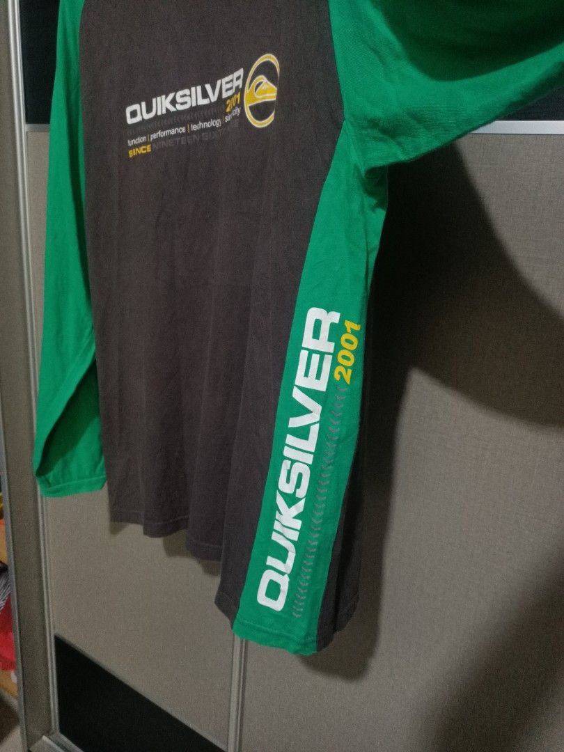 Quiksilver Quiksilver 2001 Long Sleeve Tee — Surf Tech Era Nostalgia Size US M / EU 48-50 / 2 - 3 Thumbnail