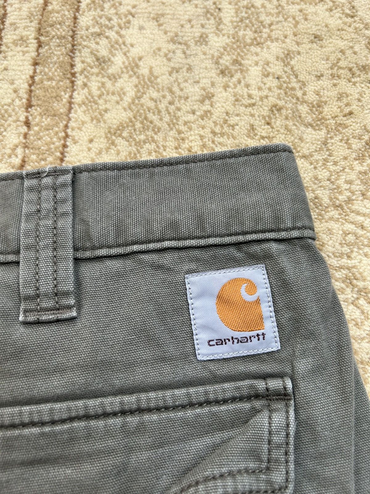 Carhartt Carhartt Olive Cargo Shorts Size US 34 / EU 50 - 3 Thumbnail