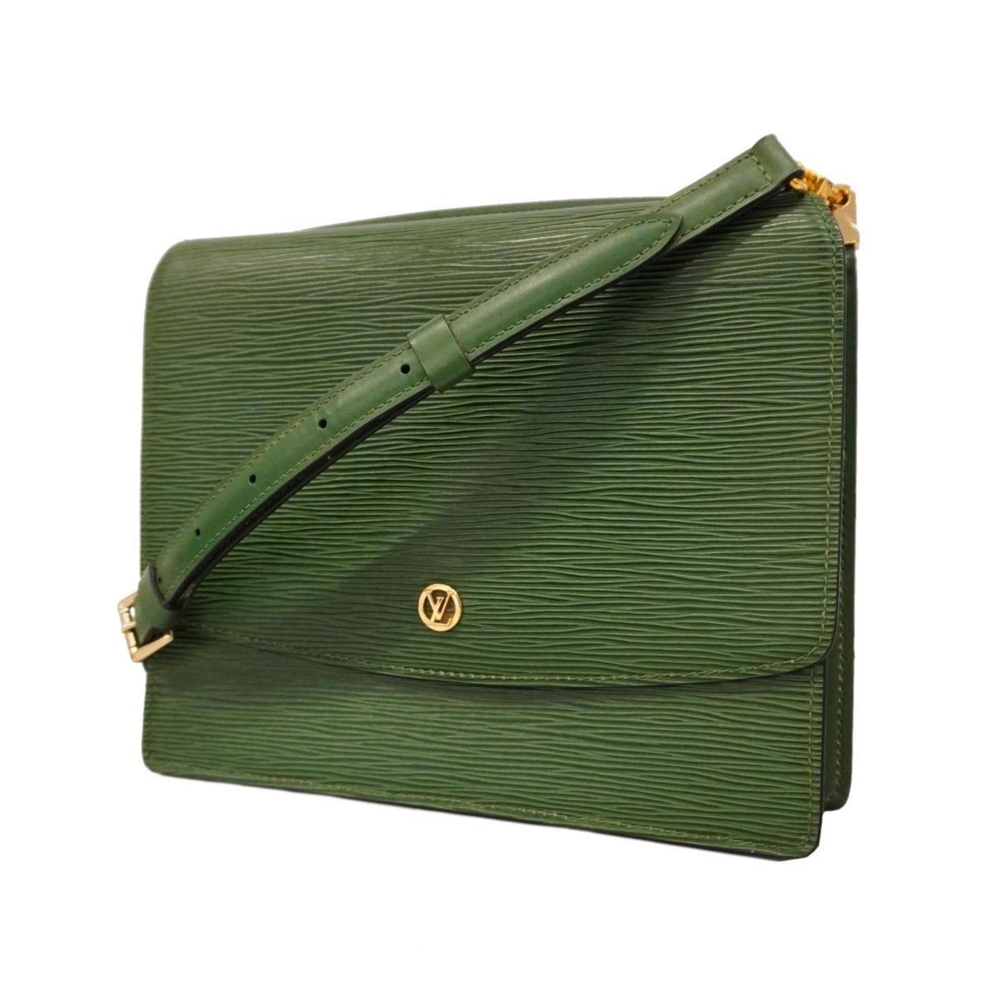 image of Louis Vuitton Shoulder Bag Epi Grenelle M52364 Borneo Green Ladies, Women's