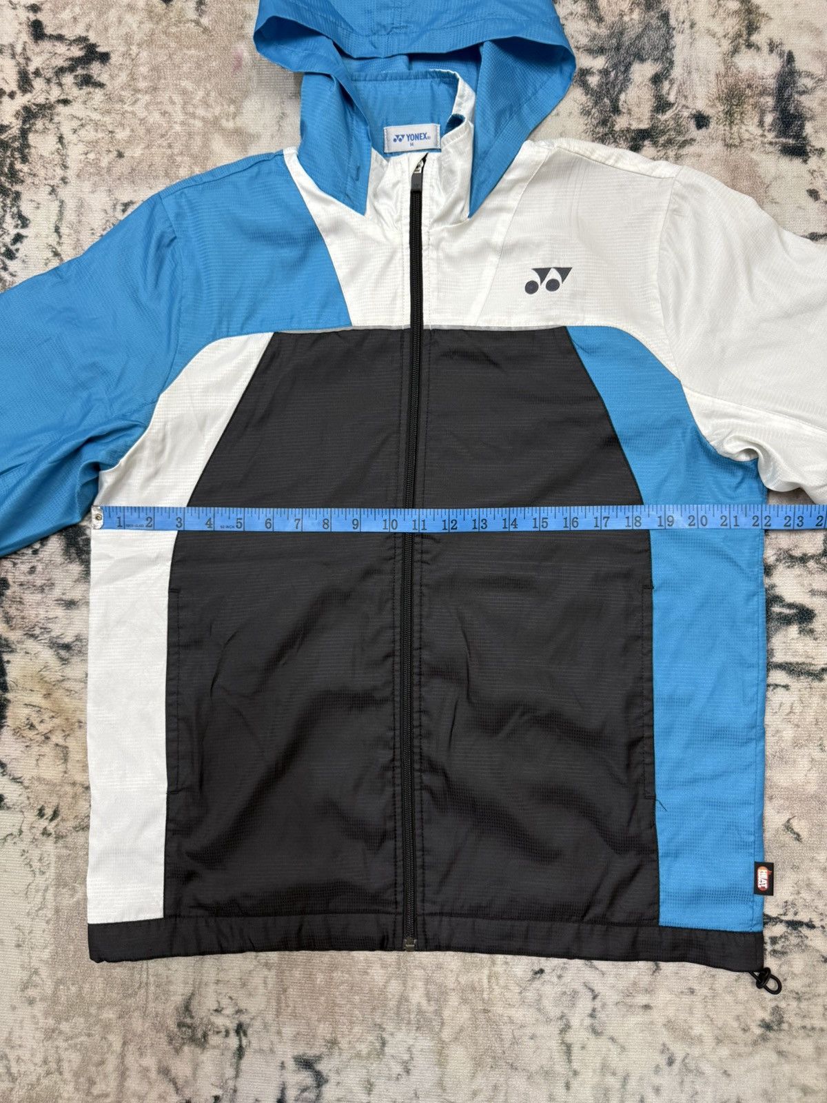 Japanese Brand Vintage 90s Yonex Double Breasted Windbreaker Jacket Hoodie Size US M / EU 48-50 / 2 - 17 Thumbnail