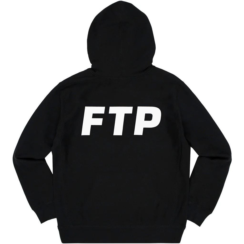 Fuck The Population FTP Flocked Logo Pullover (Black) – Size XL – As Pictured Size US XL / EU 56 / 4 - 2 Thumbnail