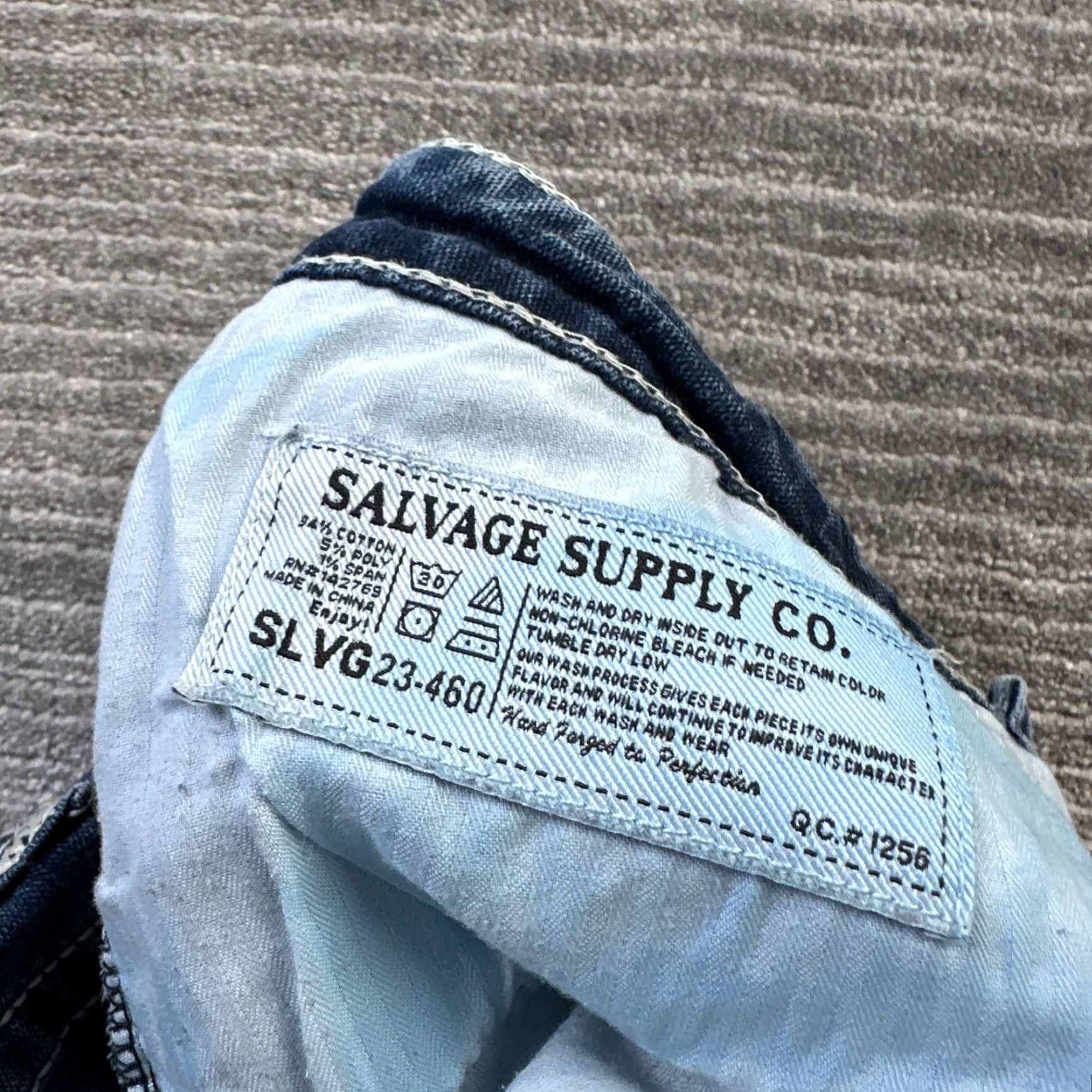 Vintage VINTAGE Buckle Buckle Salvage Jeans 33x31 Blue Denim Pants 5-Pocket Design Denim | Buckle Size US 33 - 5 Thumbnail