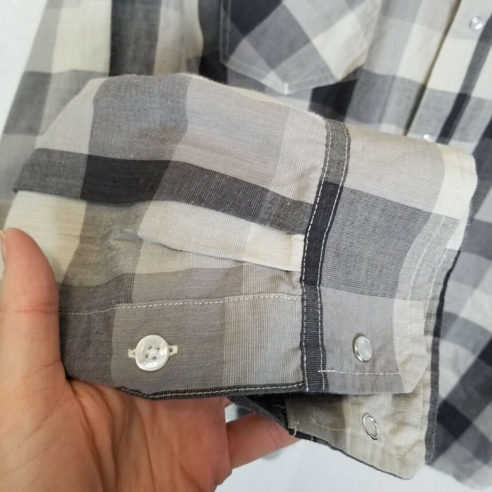 Levi's Levis Mens Check Western Shirt Pearl Snap Size XXL Cowboy Size US XXL / EU 58 / 5 - 4 Thumbnail