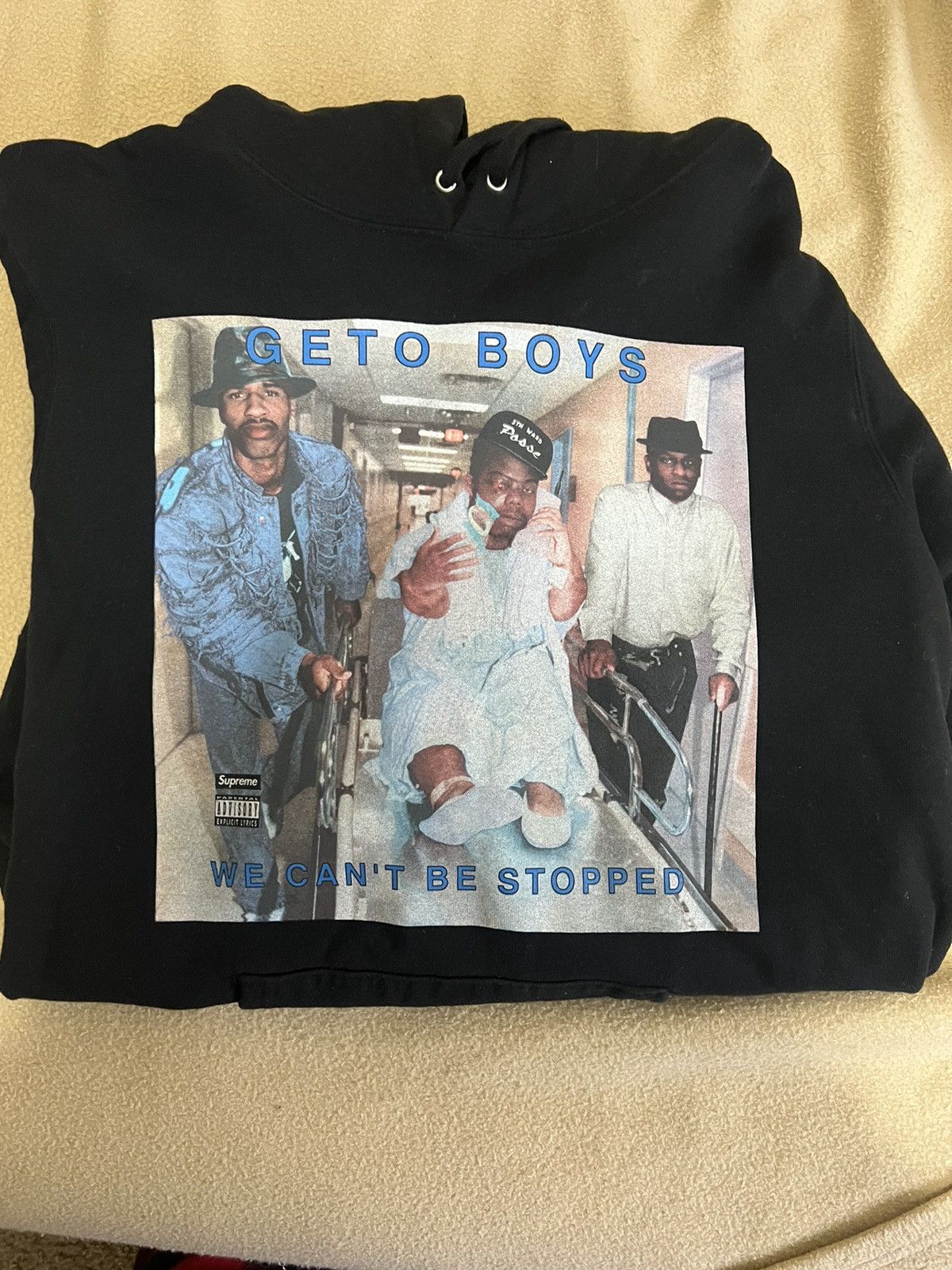 Supreme Geto Boys Rap A Lot Records Hoodie