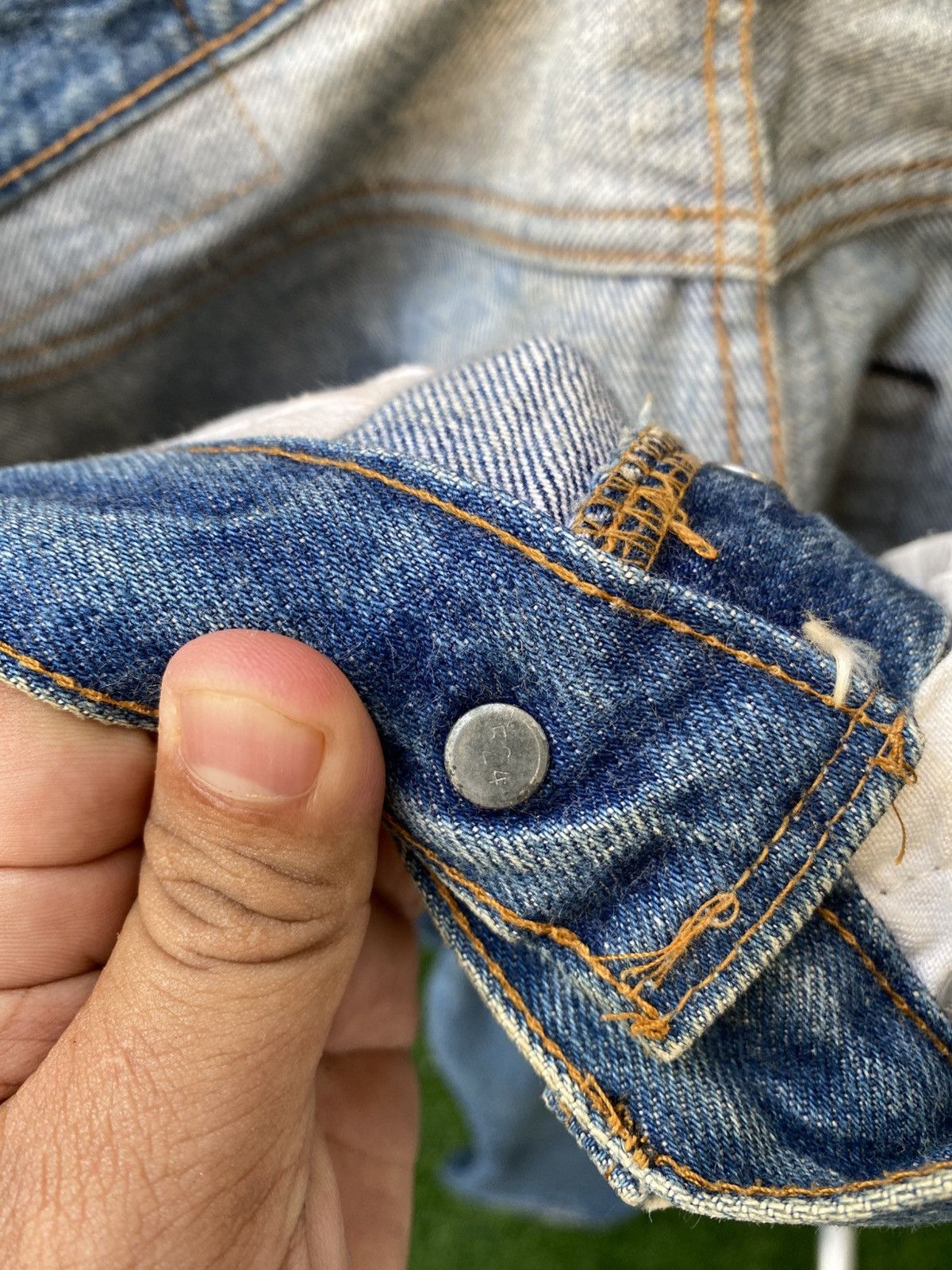 Levi's × Levi's Vintage Clothing × Vintage W30x34.5 vintage levi's 501 redline 80s made in USA Size US 30 / EU 46 - 8 Thumbnail