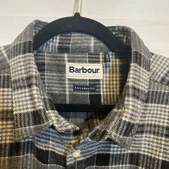 Barbour Barbour Dalton Plaid Button Up Shirt NWT Size XXL