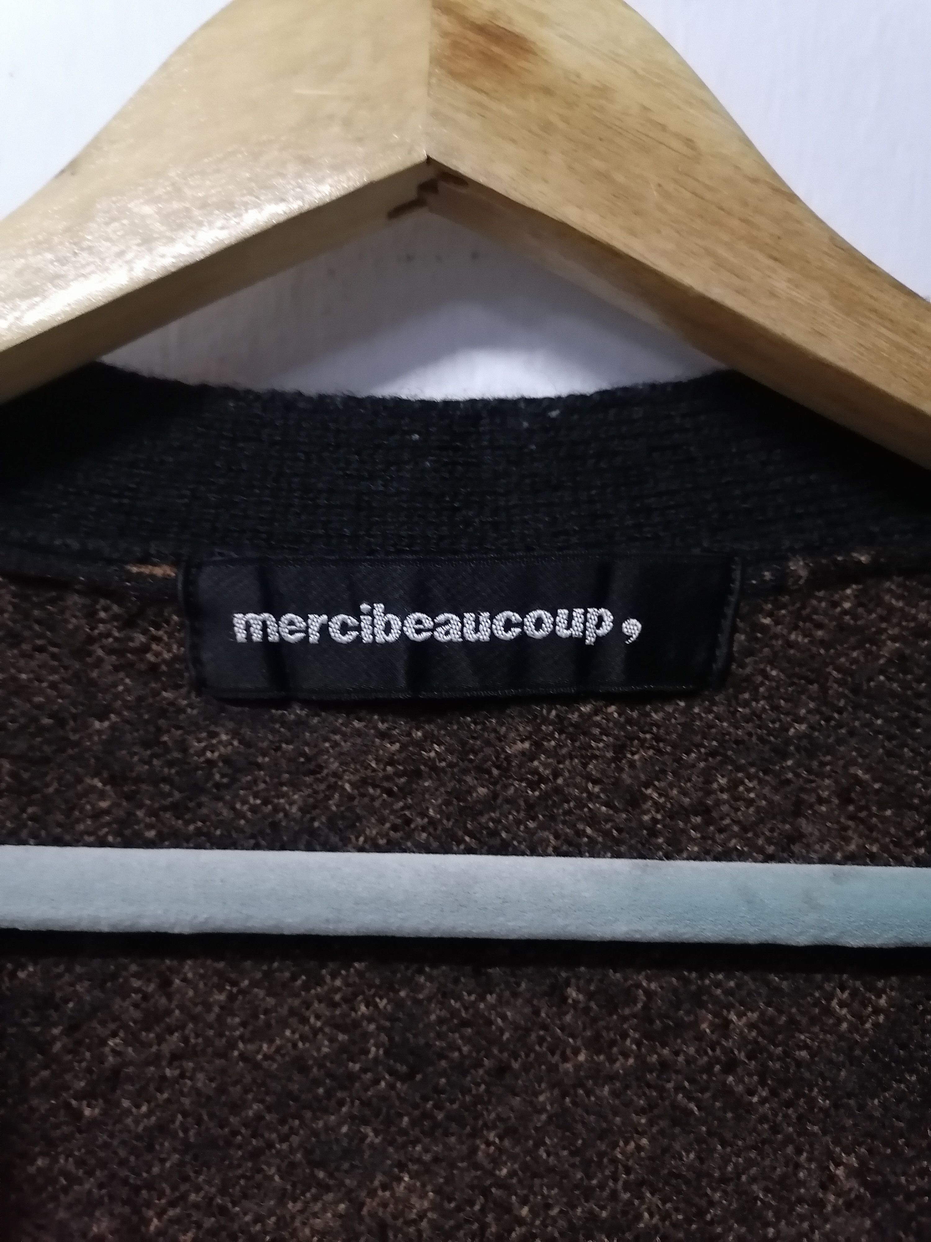 Designer × Issey Miyake × mercibeaucoup Mercibeaucoup By Issey Miyake Skull Print Wool Cardigan Size US S / EU 44-46 / 1 - 5 Thumbnail
