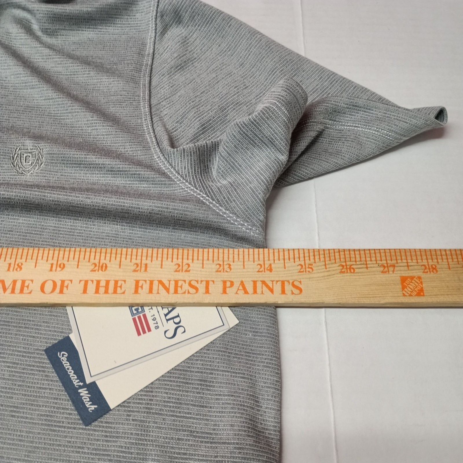 Chaps Chaps Milton Polo Shirt Men XL Gray Seacoast Wash Super Soft Size US XL / EU 56 / 4 - 4 Thumbnail