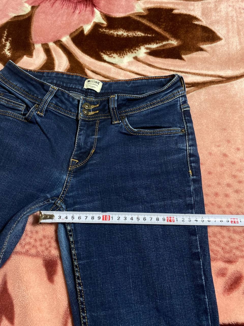 Japanese Brand × Mustang Dirty Mustang Jasmin Slim Distressed Faded Baggy Jeans Y2K Size US 30 / EU 46 - 5 Thumbnail