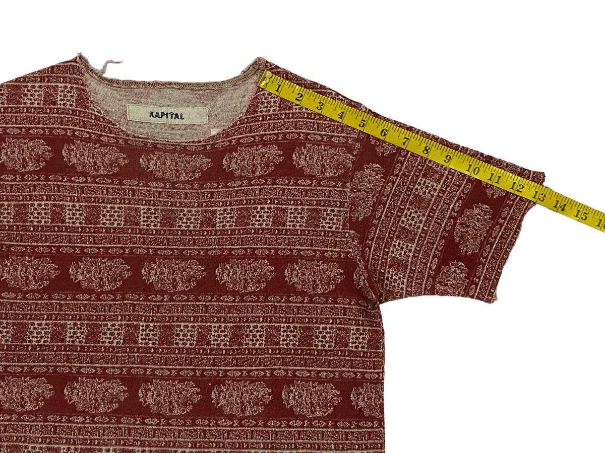 Kapital Kapital Kiro Hirata Linen T-Shirt Size US XS / EU 42 / 0 - 8 Thumbnail