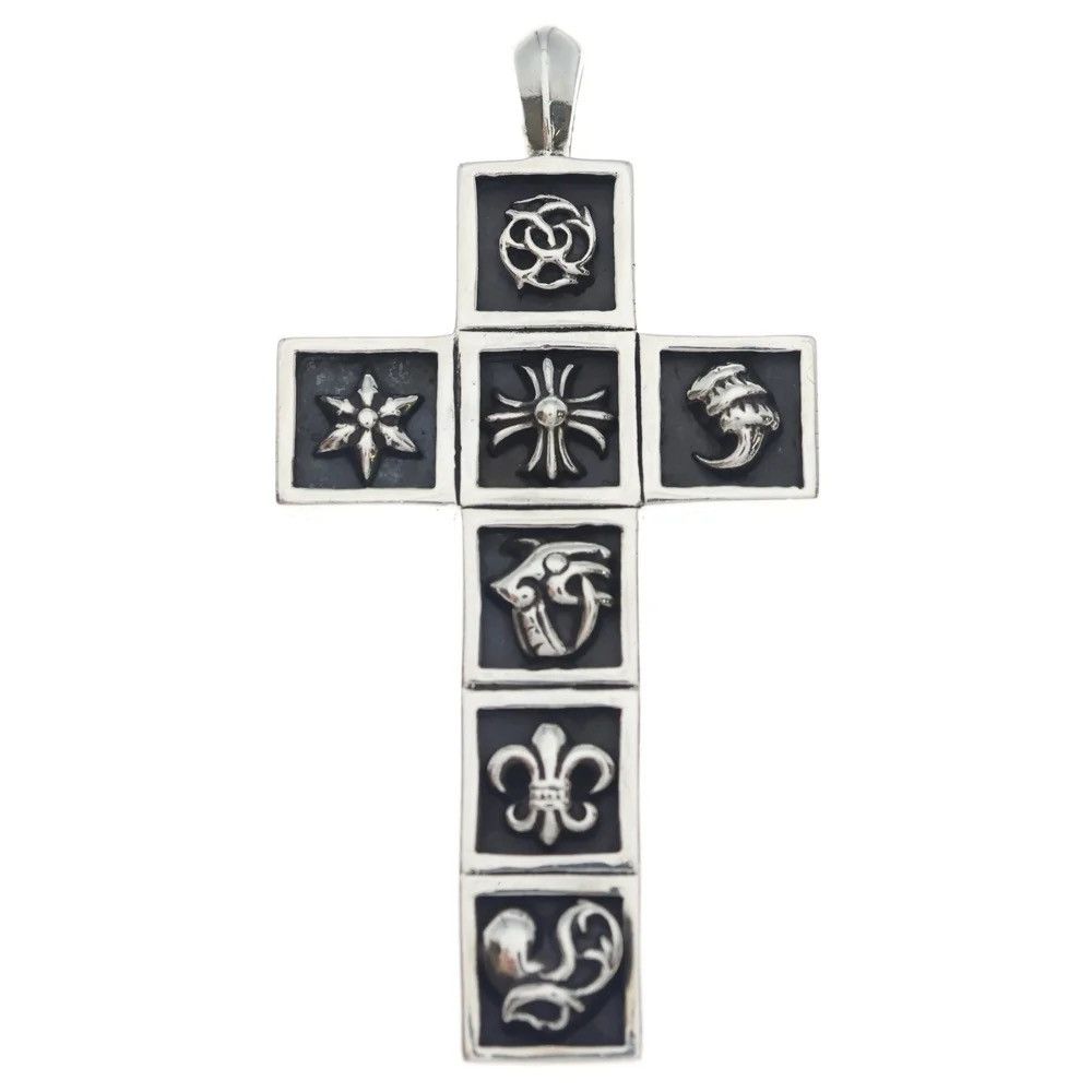 Chrome Hearts Chrome Hearts Sterling Silver Framed Plus Charm