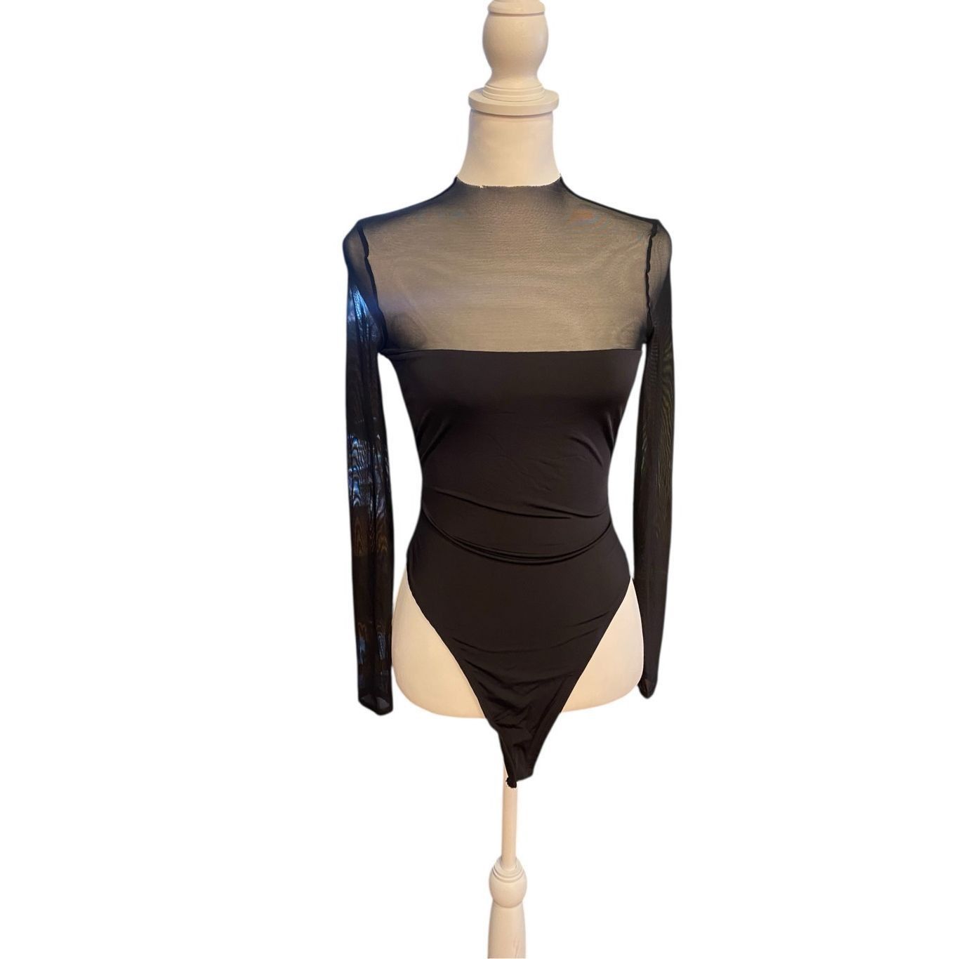 Kane & Unke SEROYA Brandi Bodysuit in Black Size Small NWOT Size S / US 4 / IT 40 - 5 Thumbnail