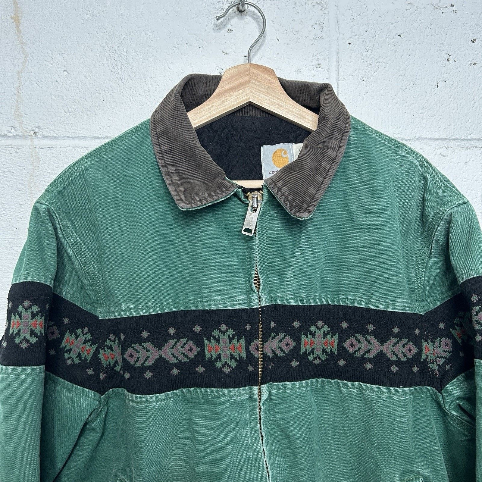Carhartt Vintage Carhartt Southwestern/Aztec Santa Fe Jacket “Cactus” Size US M / EU 48-50 / 2 - 4 Thumbnail