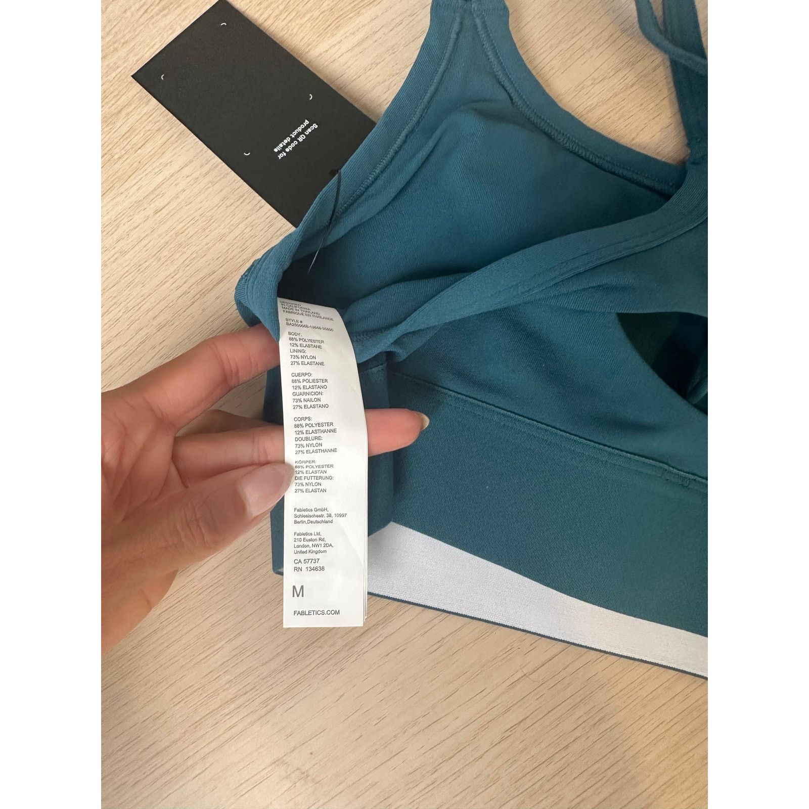 Fabletics Fabletics x Becky G Medium Impact Sports Bra - Size M Size M / US 6-8 / IT 42-44 - 9 Thumbnail