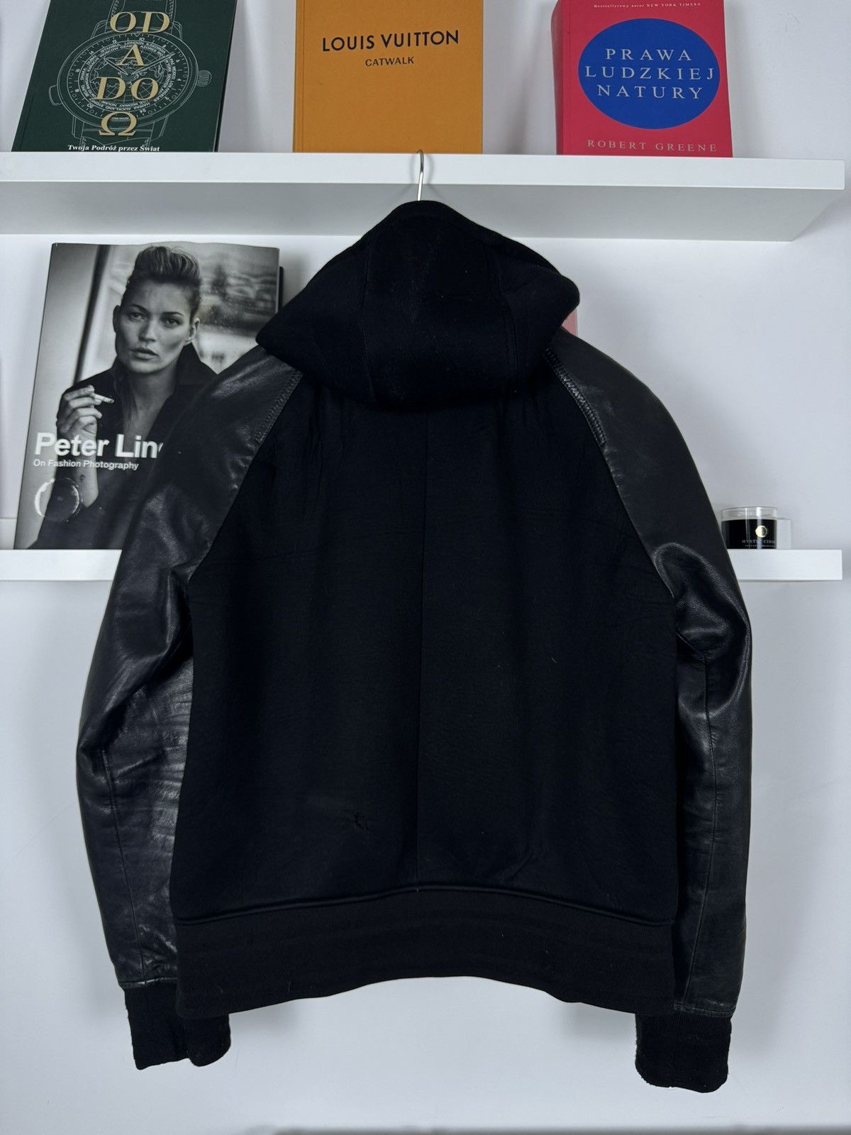 Givenchy ⭐️ GIVENCHY Riccardo Tisci leather Designer bomber jacket Size US M / EU 48-50 / 2 - 2 Thumbnail