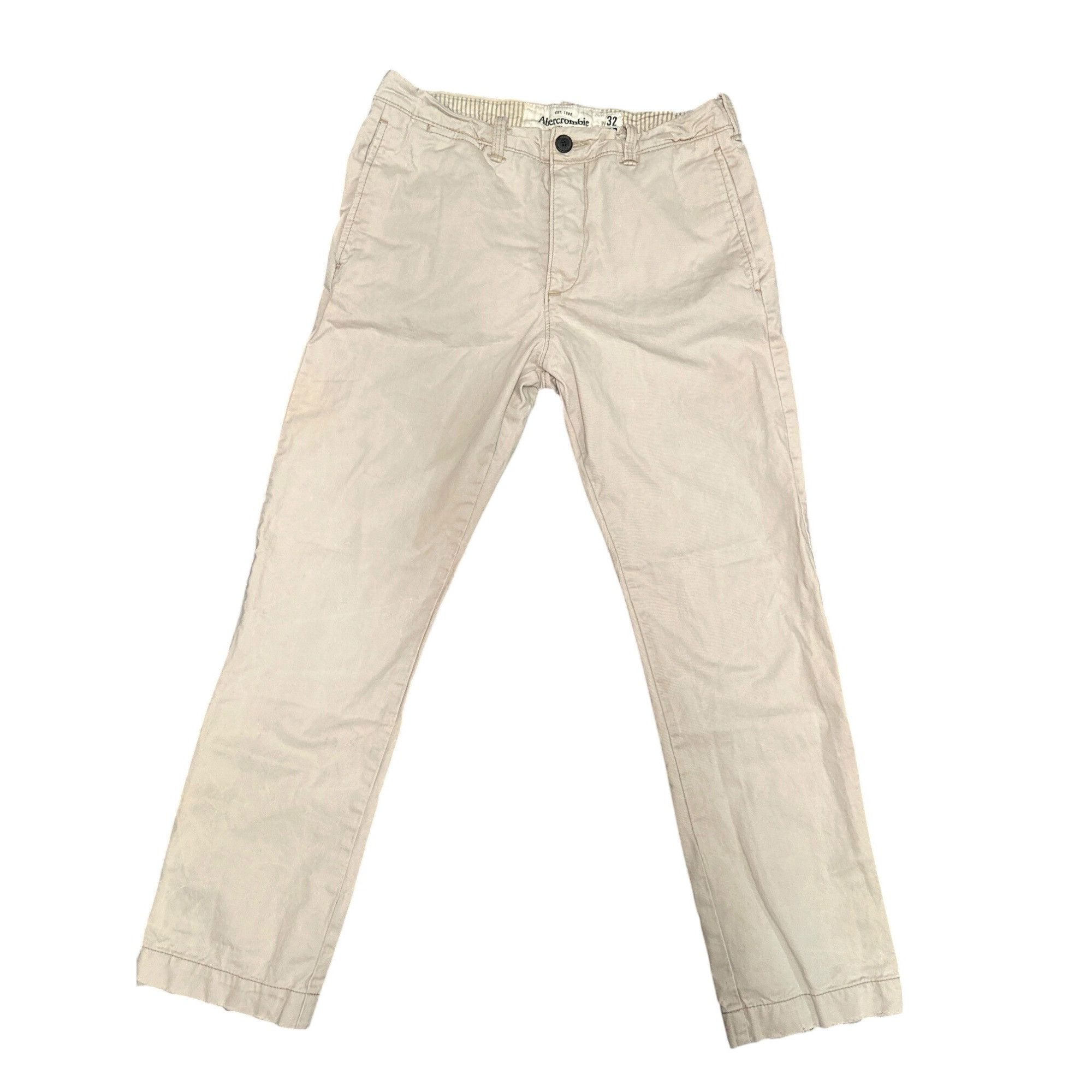 Abercrombie & Fitch Abercrombie Fitch Size 32 Tan Cargo Pants Khaki Straight Fit Size US 32 / EU 48 - 2 Thumbnail