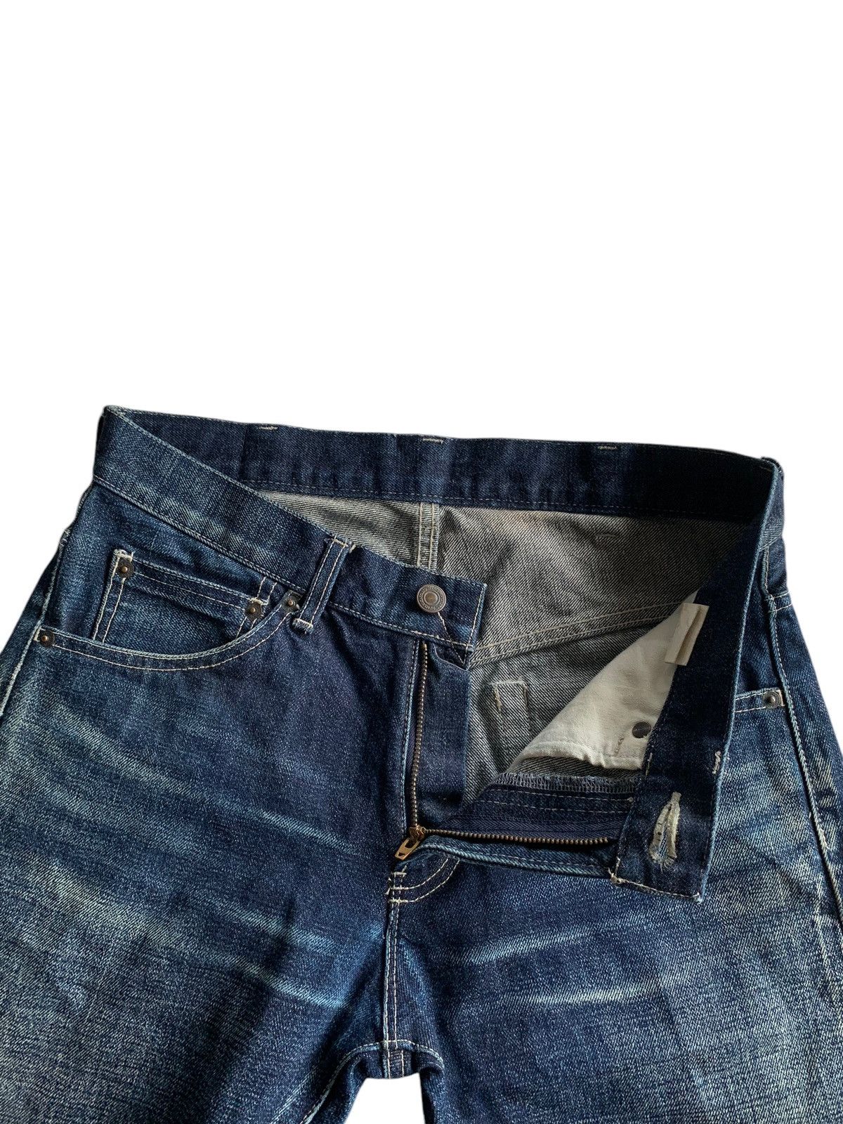 Tornado Mart FLARE JAPANESE MEN’S BIGI SELVEDGE RUSTY DENIM Size US 30 / EU 46 - 19 Thumbnail