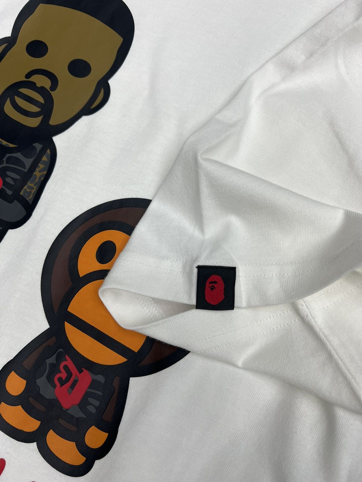 Adidas × Bape Bape x Adidas Dame Baby Milo T-Shirt Size US L / EU 52-54 / 3 - 3 Thumbnail