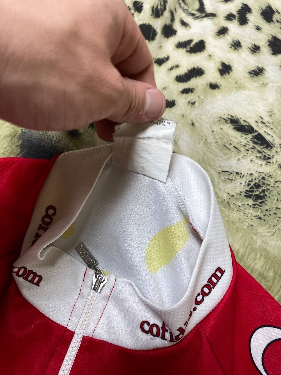 Vintage CYCLING SHIRT JERSEY MAGLIA CAMISETA TRIKOT COFIDIS NALINI Size US M / EU 48-50 / 2 - 13 Thumbnail