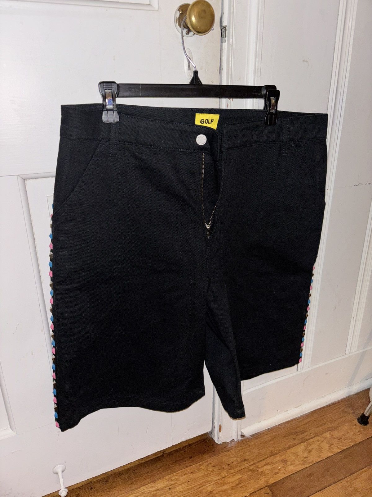 Golf Wang Golf Wang Studded Rogue Shorts Size US 34 / EU 50 - 2 Thumbnail