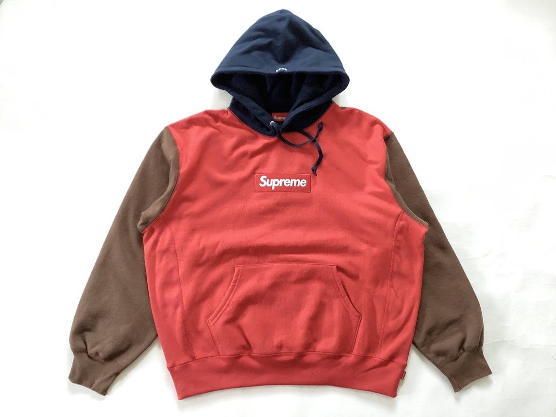 Supreme Supreme Multi Color Classic Logo Hoodie | Grailed