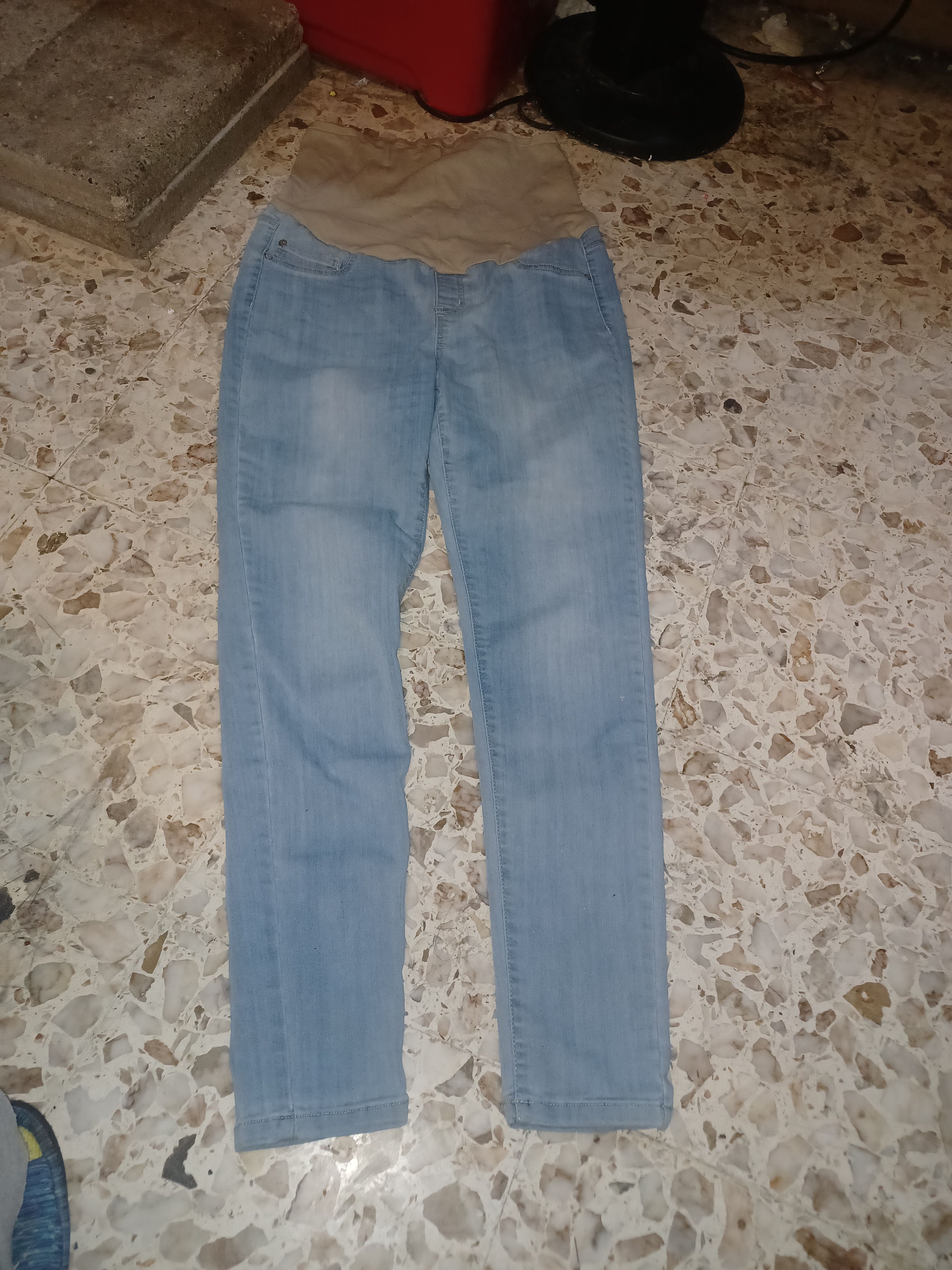 Other Celebrity Pink Maternity Jeans SZ XL Faded Blue Size 38" / US 16 / IT 52 - 1 Thumbnail