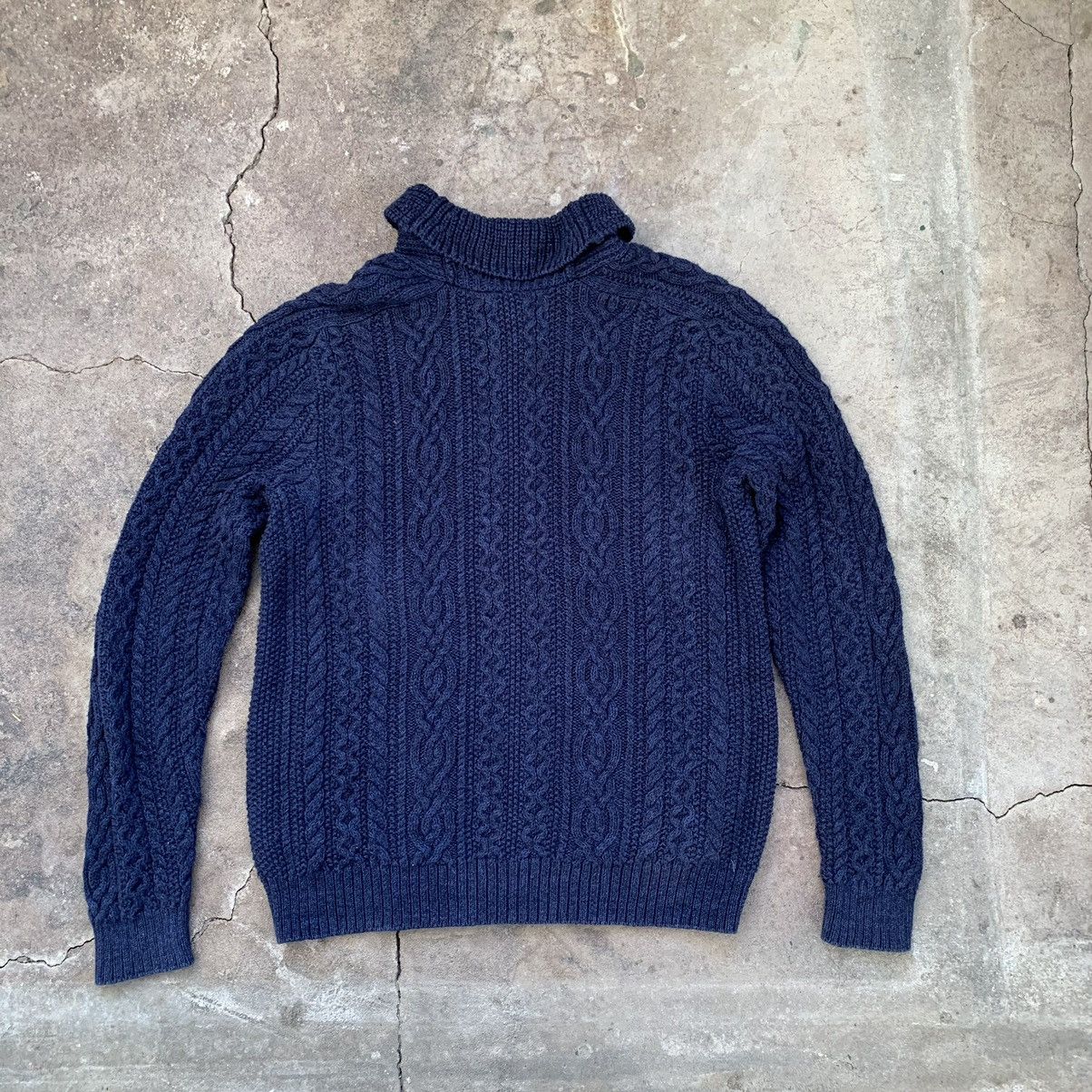 Polo Ralph Lauren 🇺🇸 Vintage 90s Ralph Lauren Knitted Zip Cashmere Sweater Size US S / EU 44-46 / 1 - 7 Thumbnail