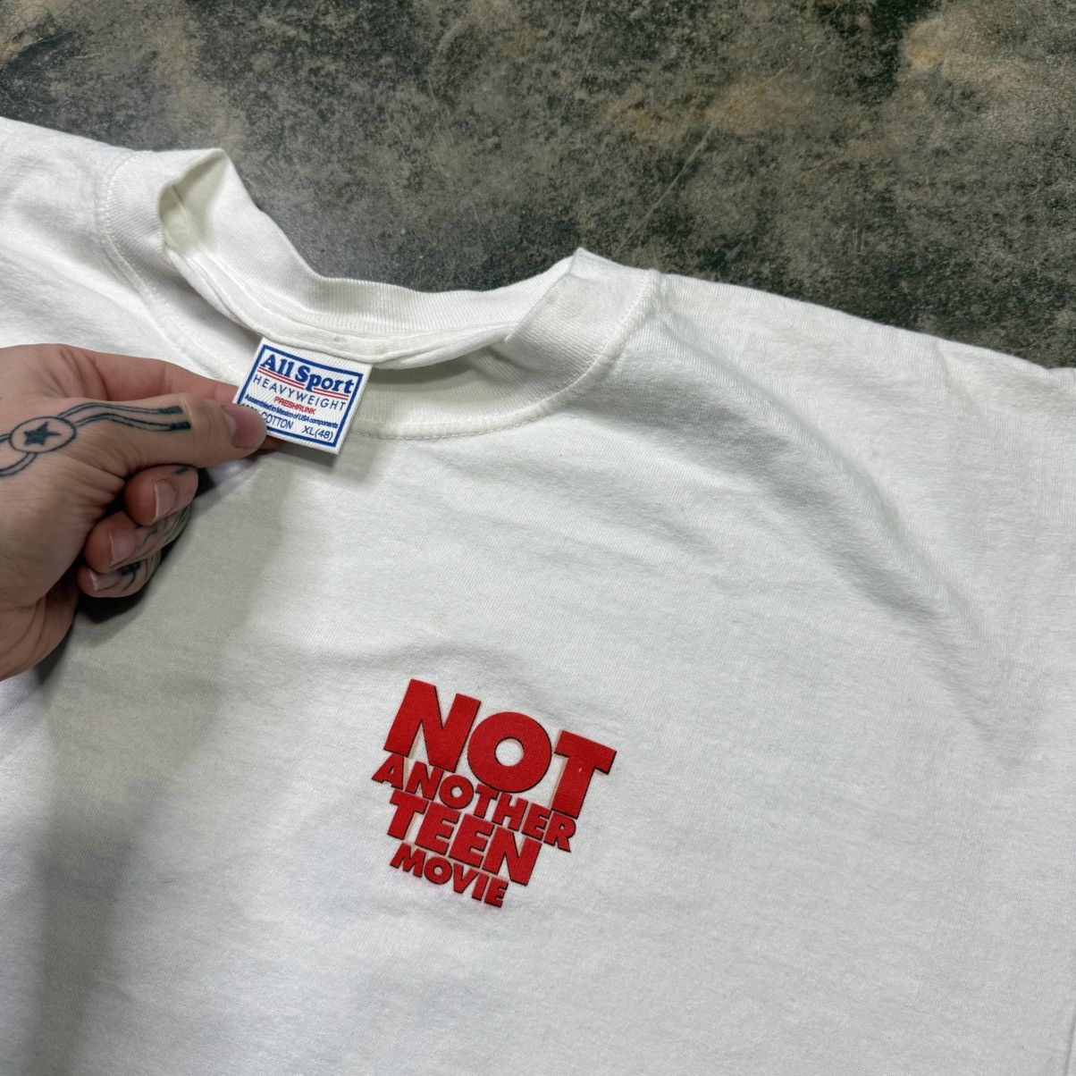 Vintage vintage y2k not another teen movie movie promo baggy tshirt Size US XL / EU 56 / 4 - 3 Thumbnail