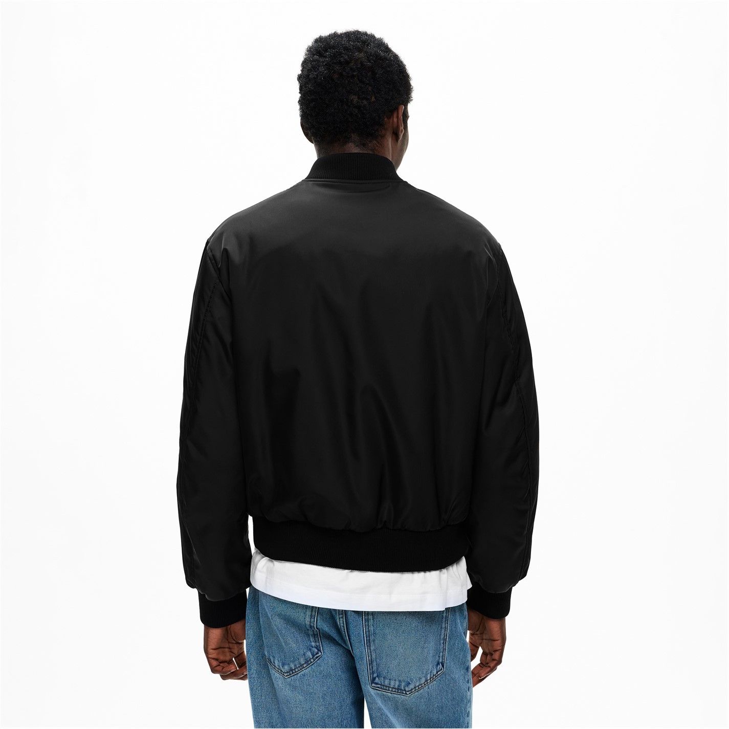 Versace o1g2r1mq0526 Reversible Bomber Jacket in Black Size US XL / EU 56 / 4 - 4 Thumbnail
