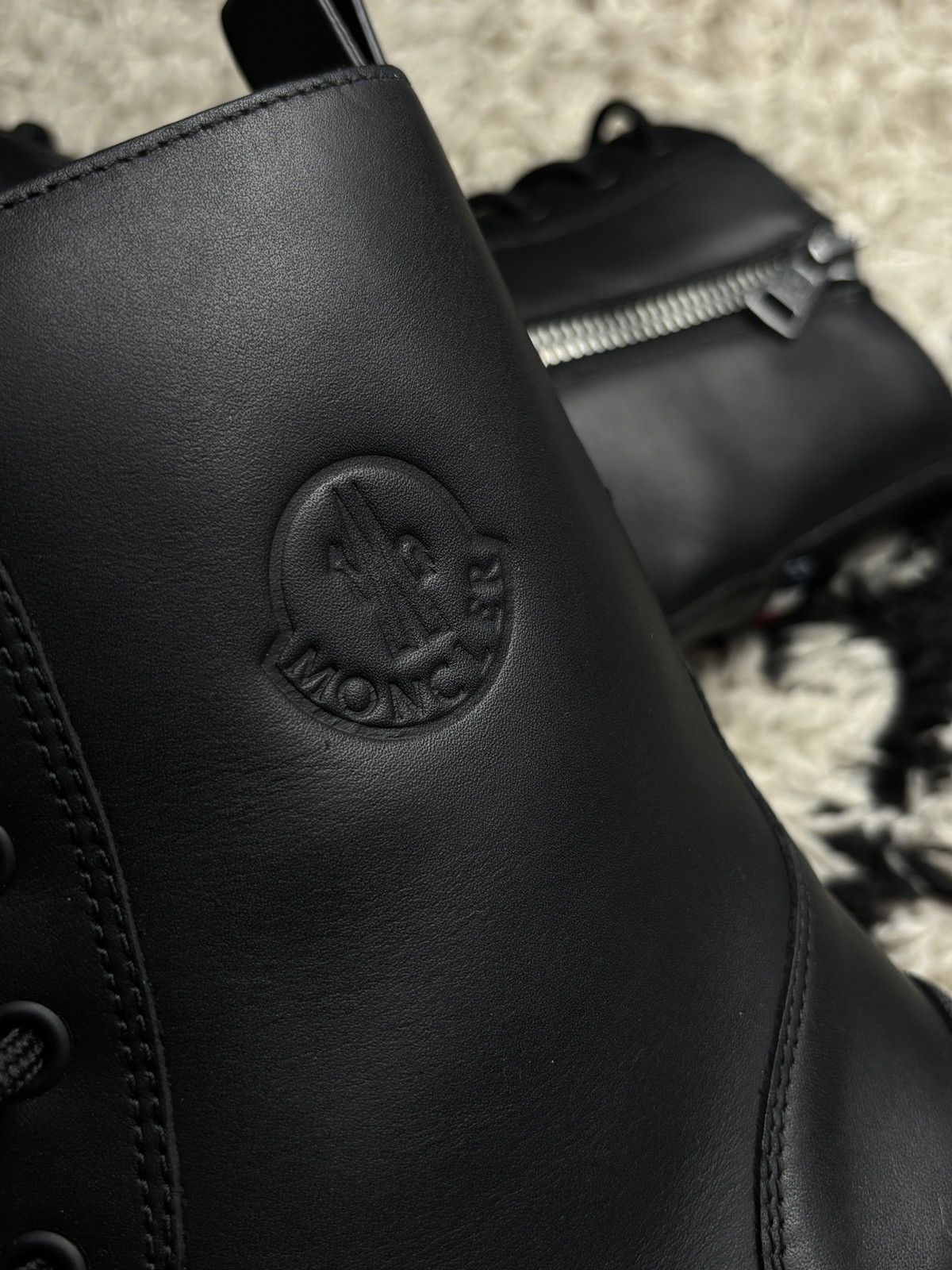 Moncler Moncler Larue Treck Ankle High Leather Boots Outdoor Size US 11 / EU 44 - 10 Thumbnail