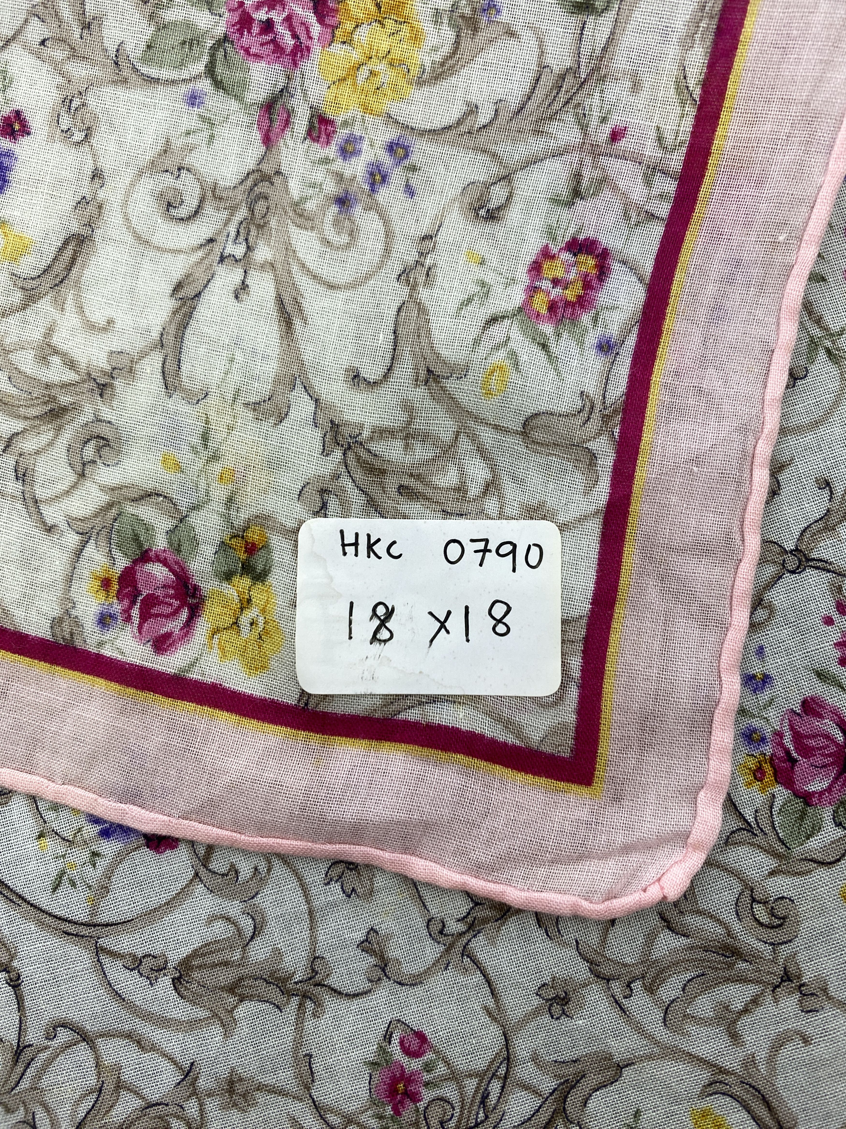 Christian Dior Monsieur Christian Dior Bandana / Handkerchief / Neckerchief HKC0790 Size ONE SIZE - 6 Thumbnail