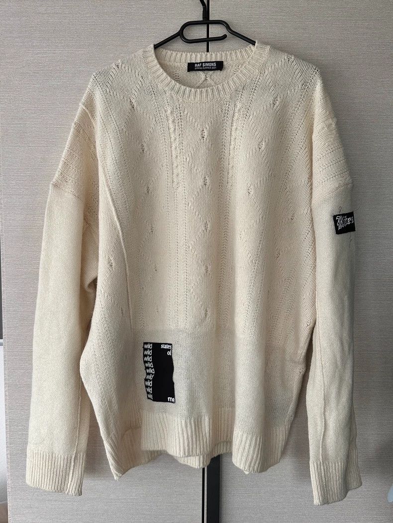 raf simons SS21 Patch Sweater 2502-Nextarrow