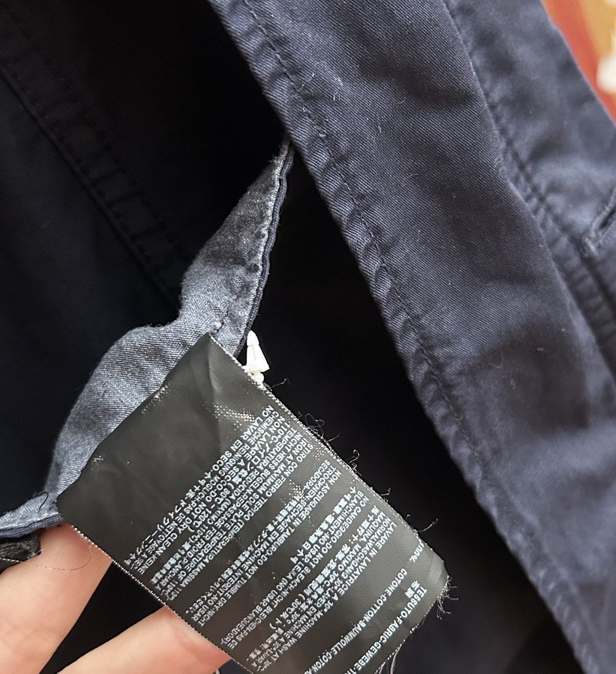 Balenciaga Balenciaga Paris Navy Cotton Field Jacket Ghesquière Era Size US L / EU 52-54 / 3 - 10 Thumbnail