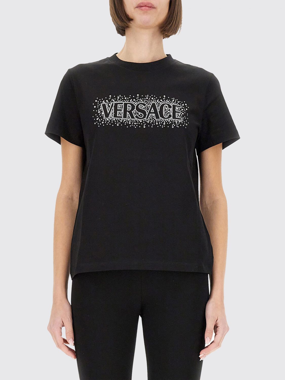 Versace Versace T-Shirt Woman Black Size M / US 6-8 / IT 42-44 - 1 Thumbnail