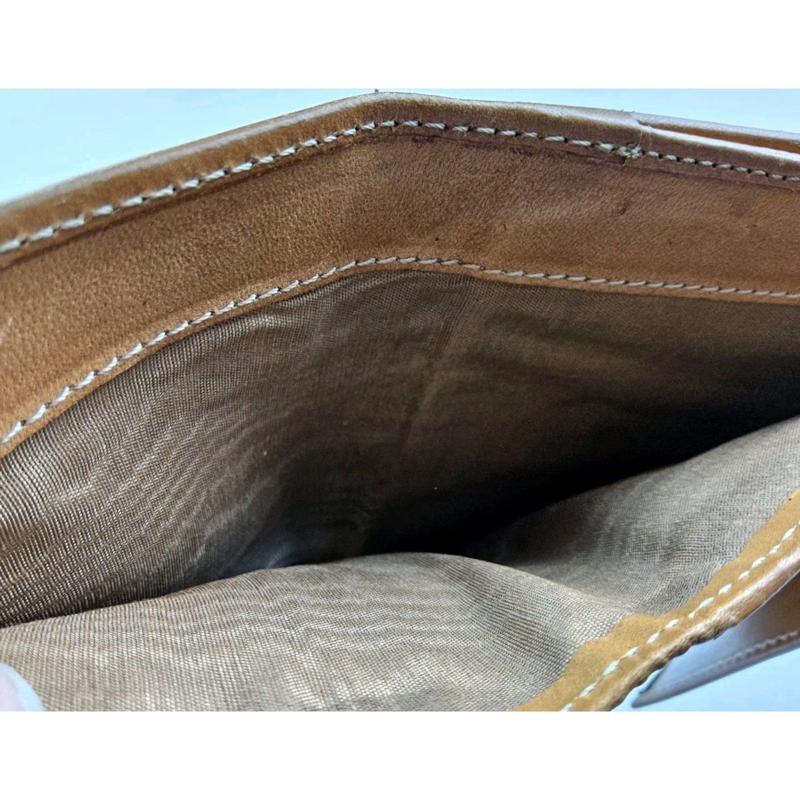 Celine CELINE Wallet Bifold PVC Leather Trim Brown Size ONE SIZE - 6 Thumbnail