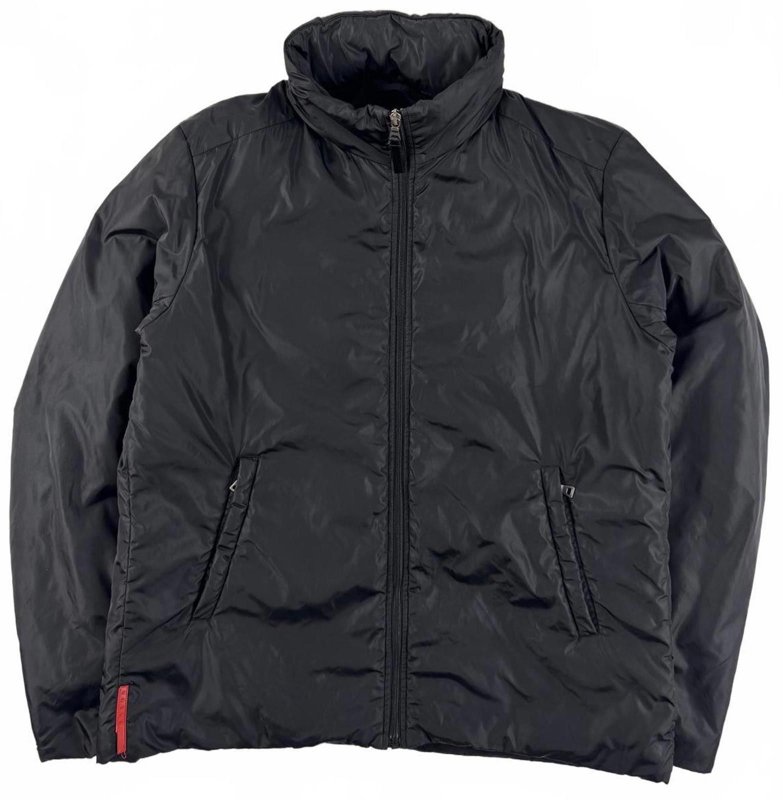 Prada Prada Sport Nylon Padded Jacket Dark Grey XXL (56) Size US XXL / EU 58 / 5 - 2 Thumbnail