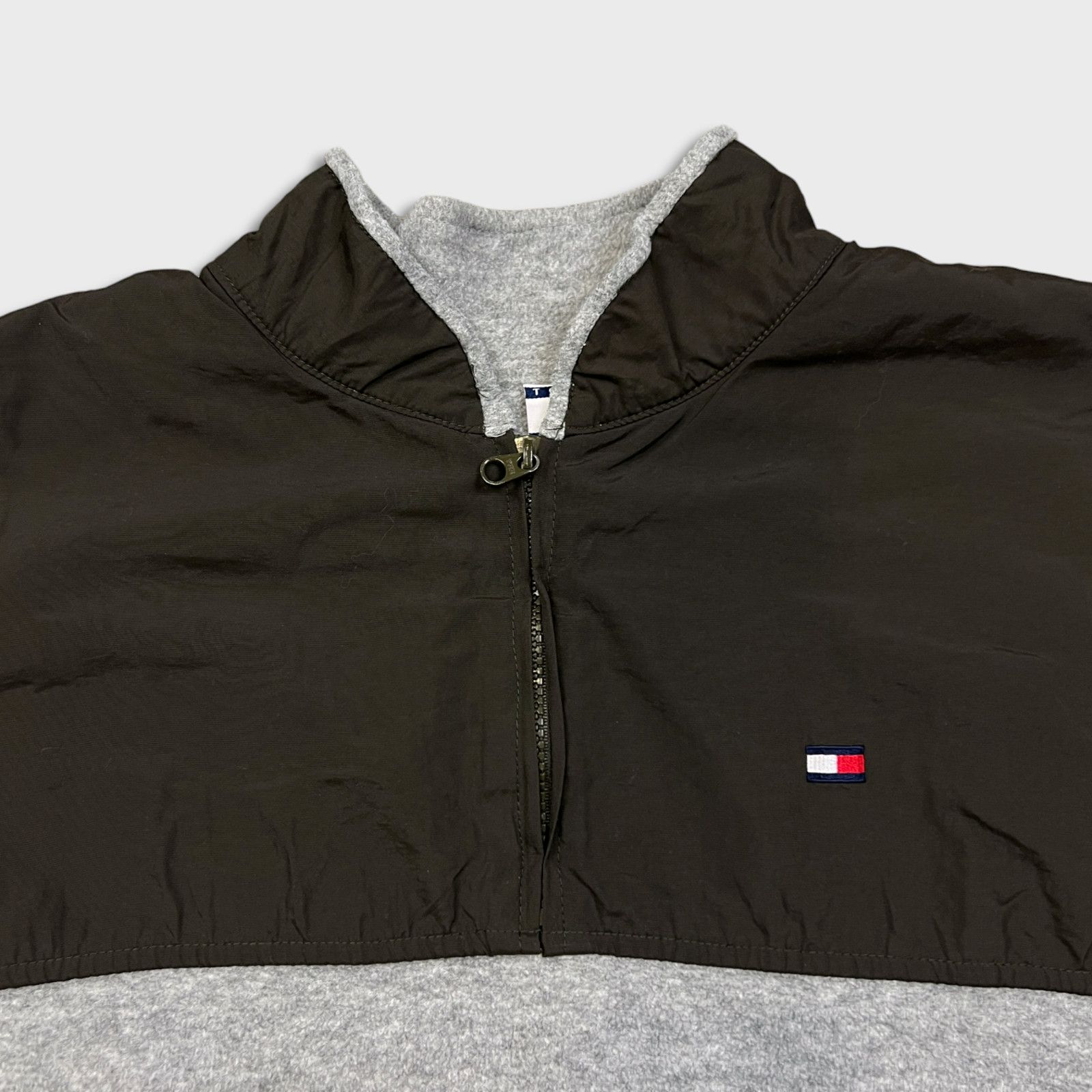 Tommy Hilfiger × Vintage Vintage 90s Tommy Hilfiger 1/4 Zip Fleece XL Tommy Flag Size US XL / EU 56 / 4 - 2 Thumbnail