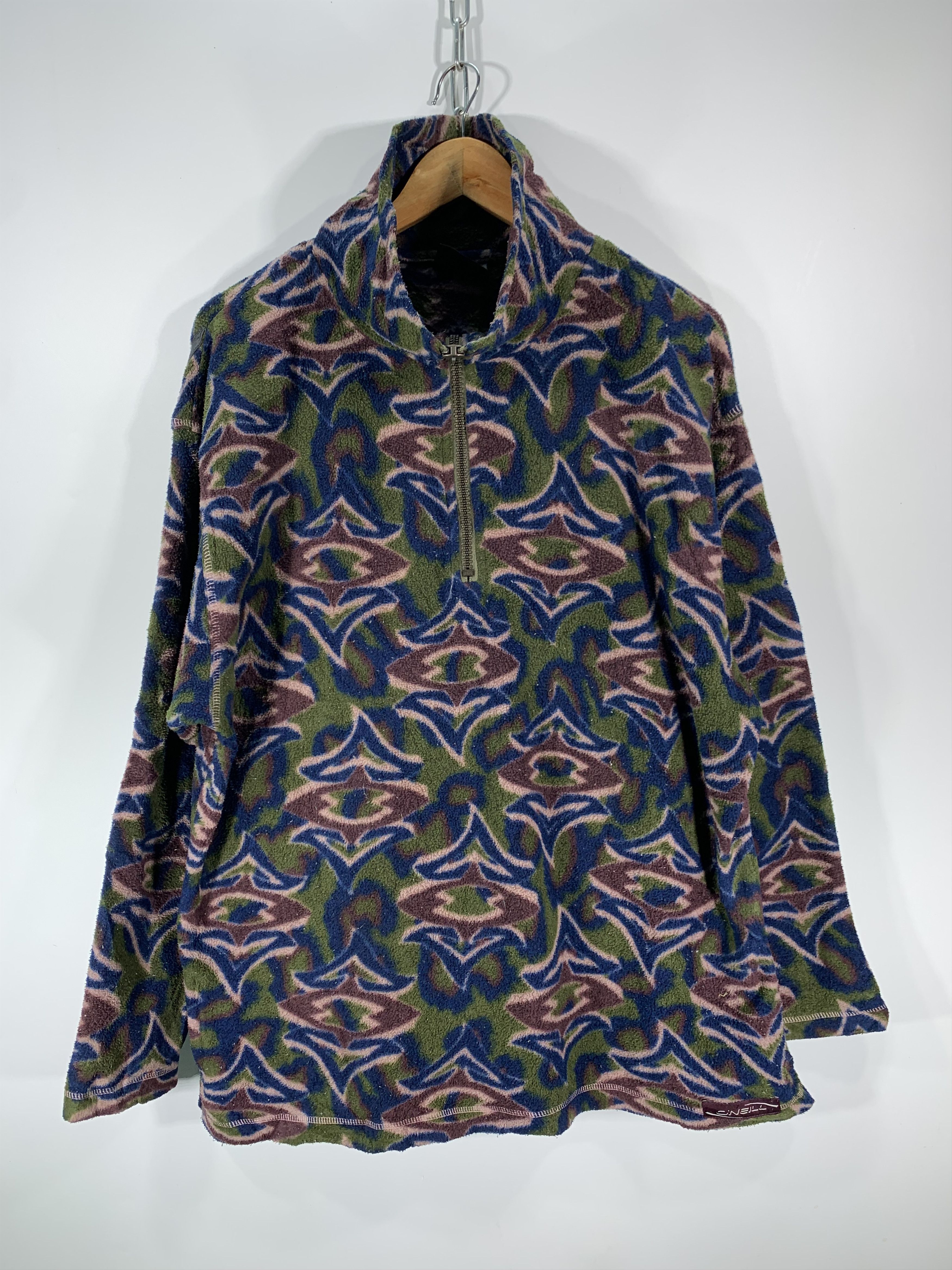 O'Neill × Vintage ⚡️Vintage Oneil Printed Fleece Polatec Size US L / EU 52-54 / 3 - 1 Thumbnail