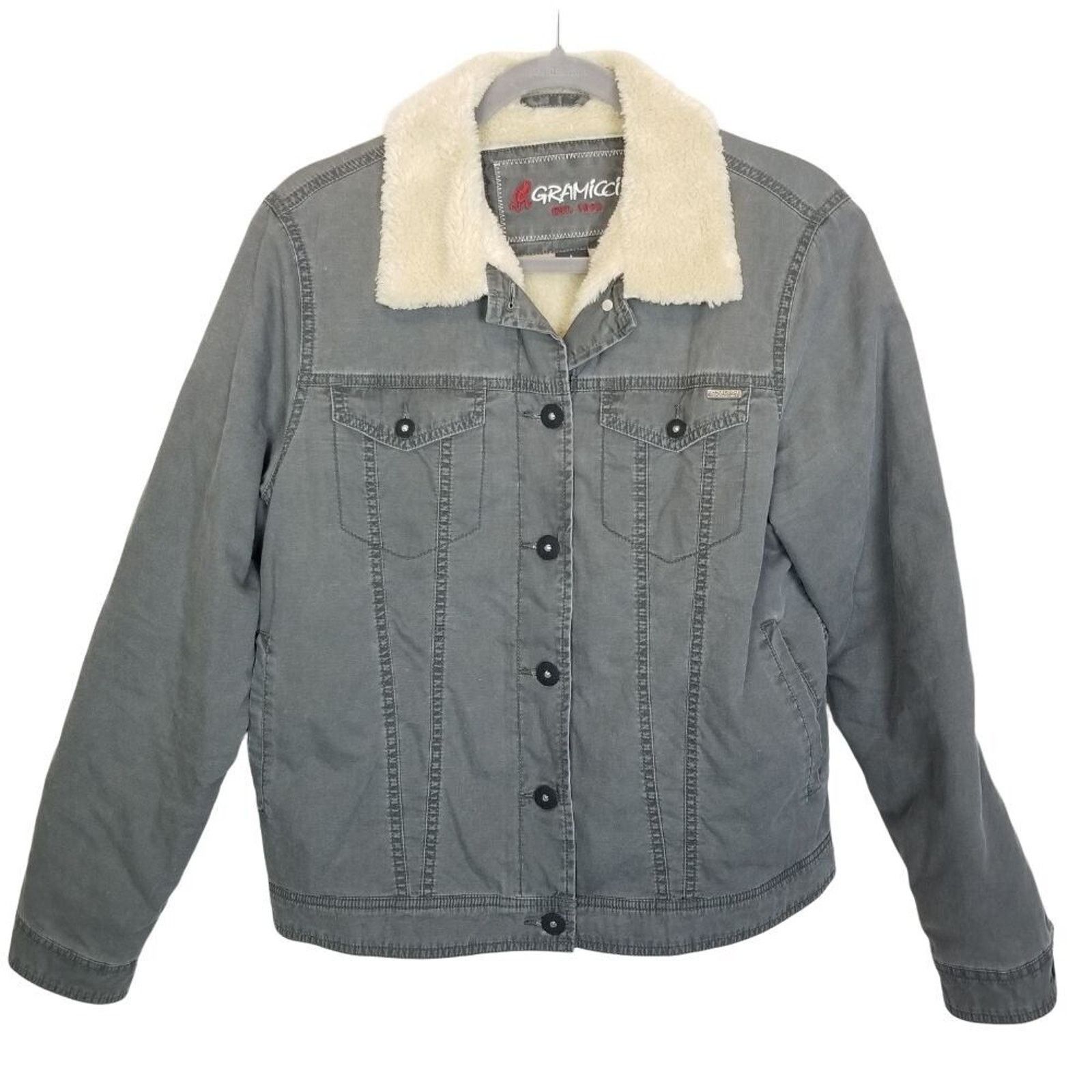 Gramicci Gramicci Womens Vaquera Organic Cotton Jacket Sz L Gorpcore Size L / US 10 / IT 46 - 2 Thumbnail