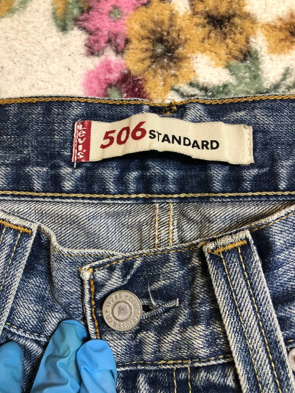 Levi's Levi's 506 standard blue jeans shorts vintage Size US 31 - 2 Thumbnail