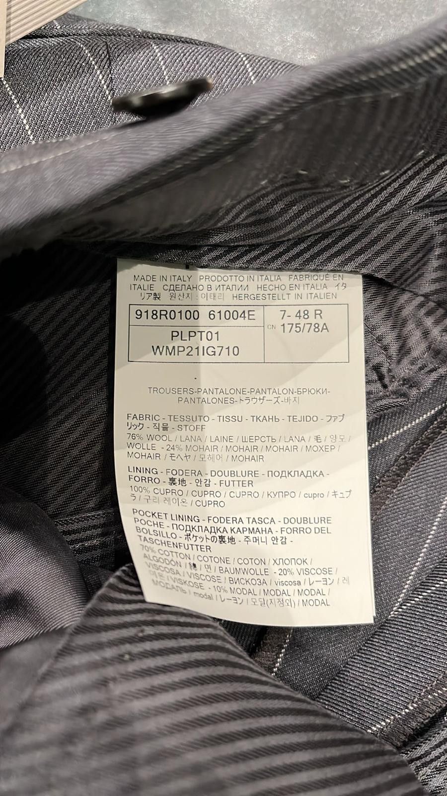 Tom Ford o1loc1c0126 PLPT01 Classic Pant in Black Size US 32 / EU 48 - 3 Thumbnail